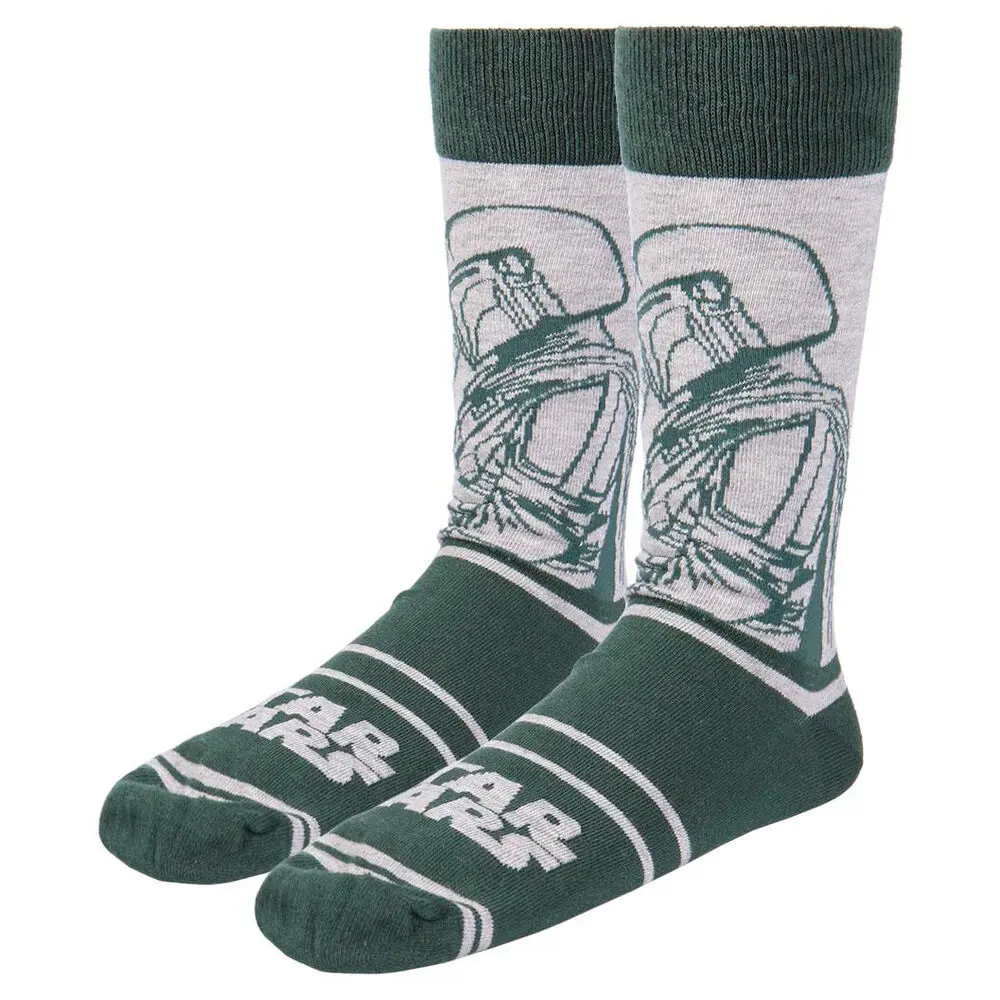 Star Wars: The Mandalorian Čarape 3-Pack Mandalorian 40-46 fotografija proizvoda