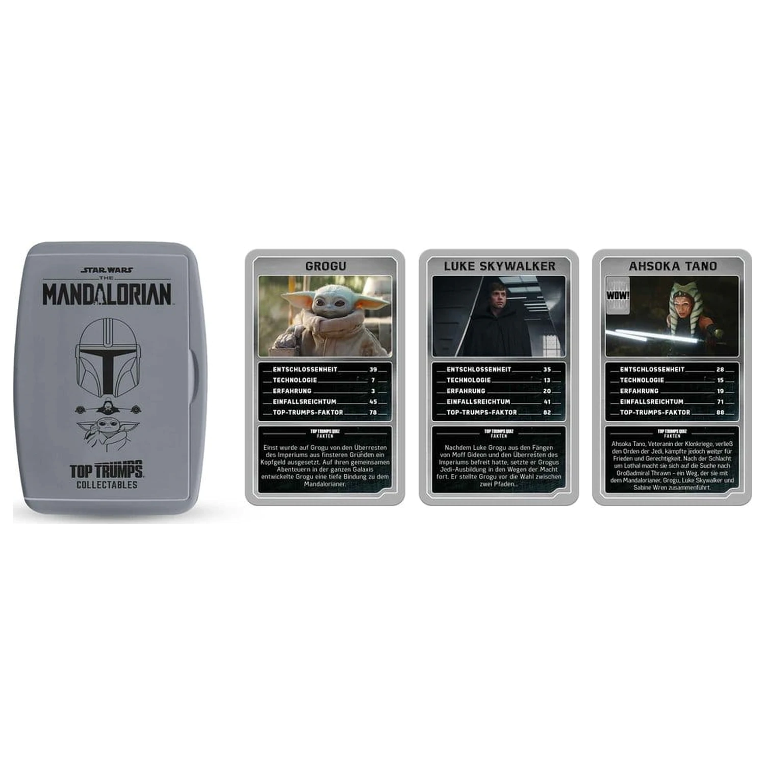 The Mandalorian and Grogu Card Game Top Trumps Collectables *German Version* fotografija proizvoda