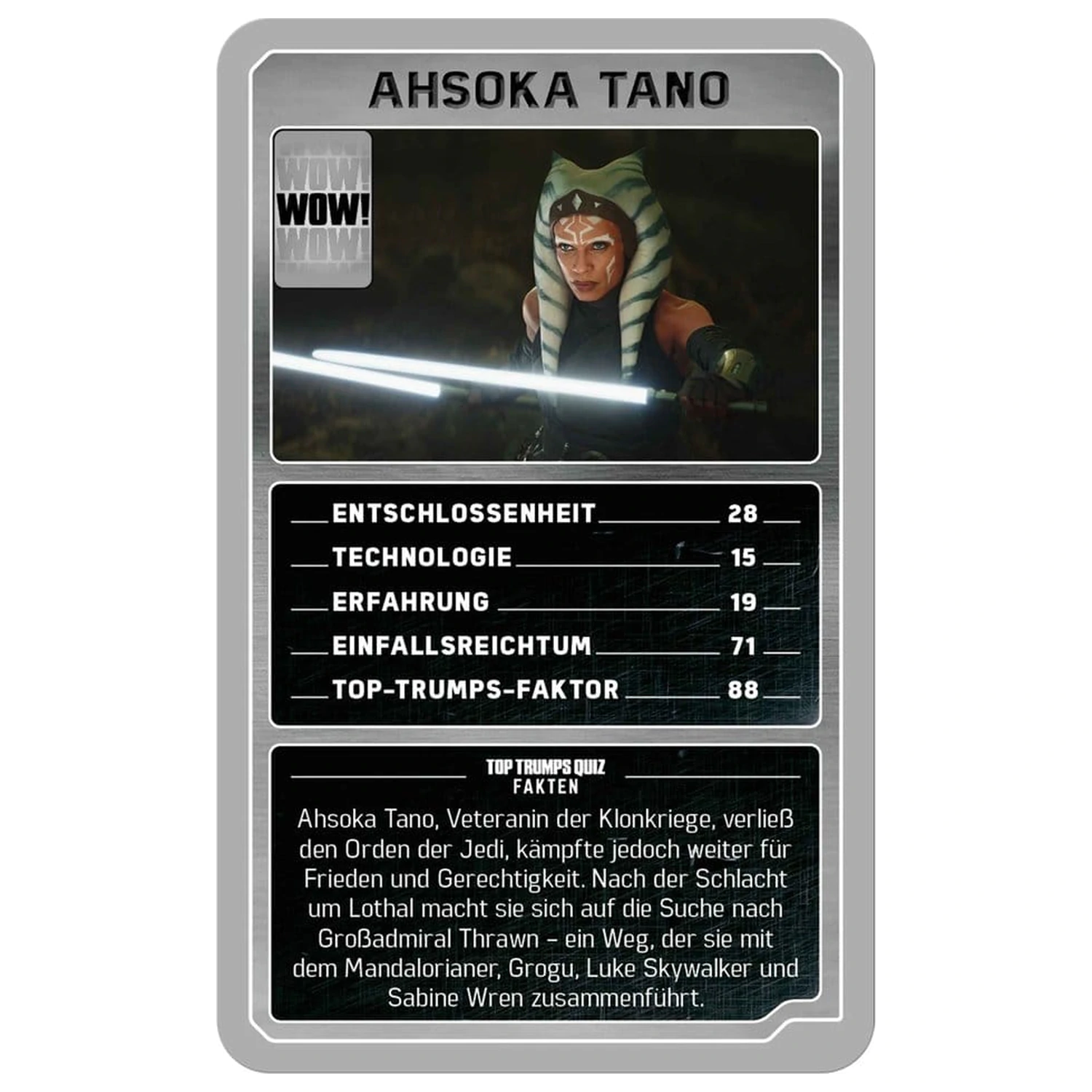 The Mandalorian and Grogu Card Game Top Trumps Collectables *German Version* fotografija proizvoda