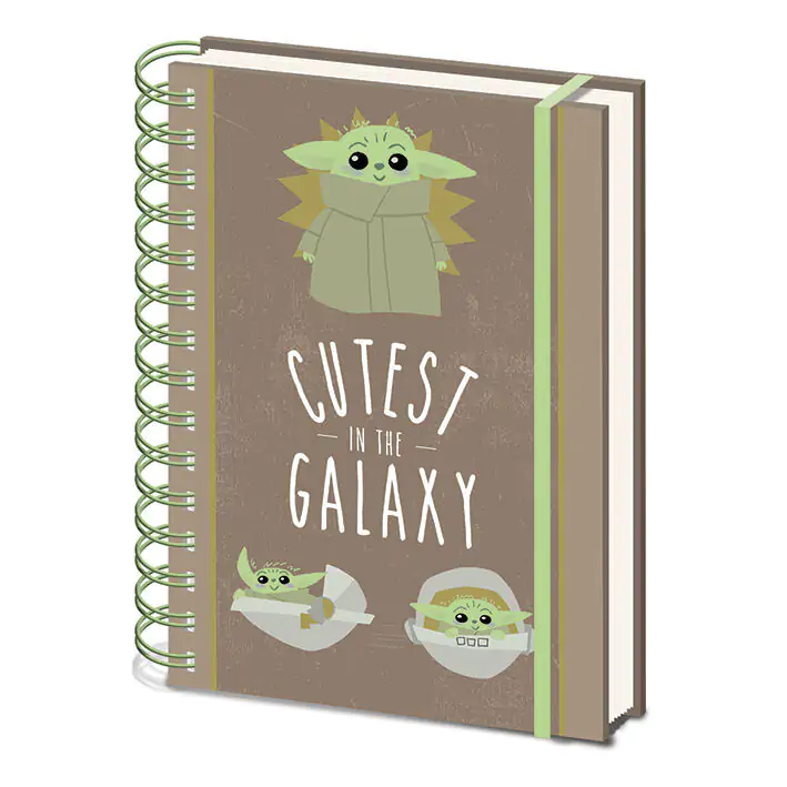 Star Wars Mandalorian Cutest in the Galaxy A5 bilježnica fotografija proizvoda