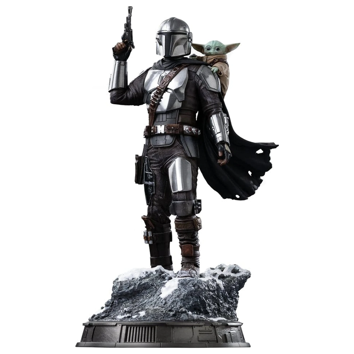 The Mandalorian & Grogu Art Scale statua 1/10 The Mandalorian and Grogu 25 cm fotografija proizvoda