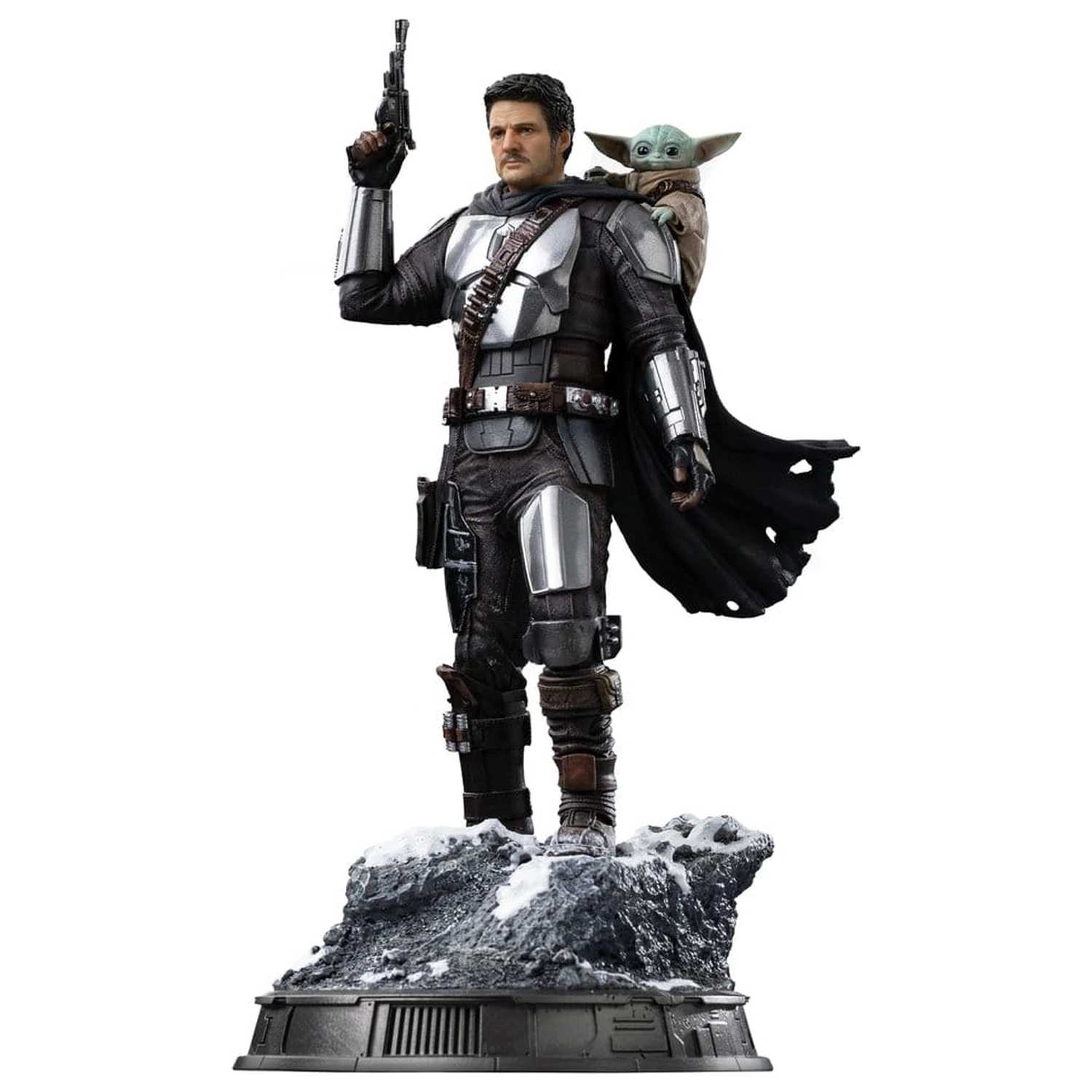 The Mandalorian & Grogu Art Scale statua 1/10 The Mandalorian and Grogu 25 cm fotografija proizvoda