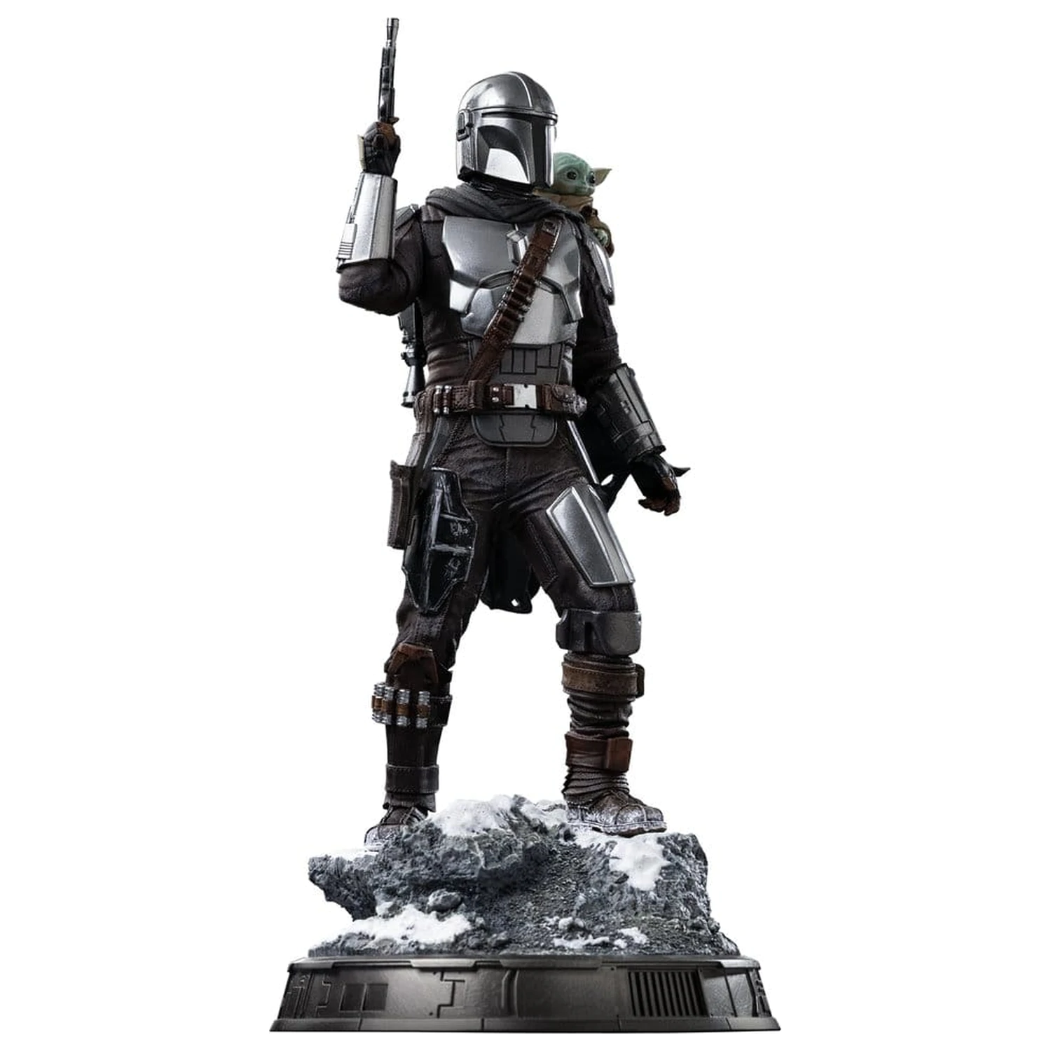 The Mandalorian & Grogu Art Scale statua 1/10 The Mandalorian and Grogu 25 cm fotografija proizvoda
