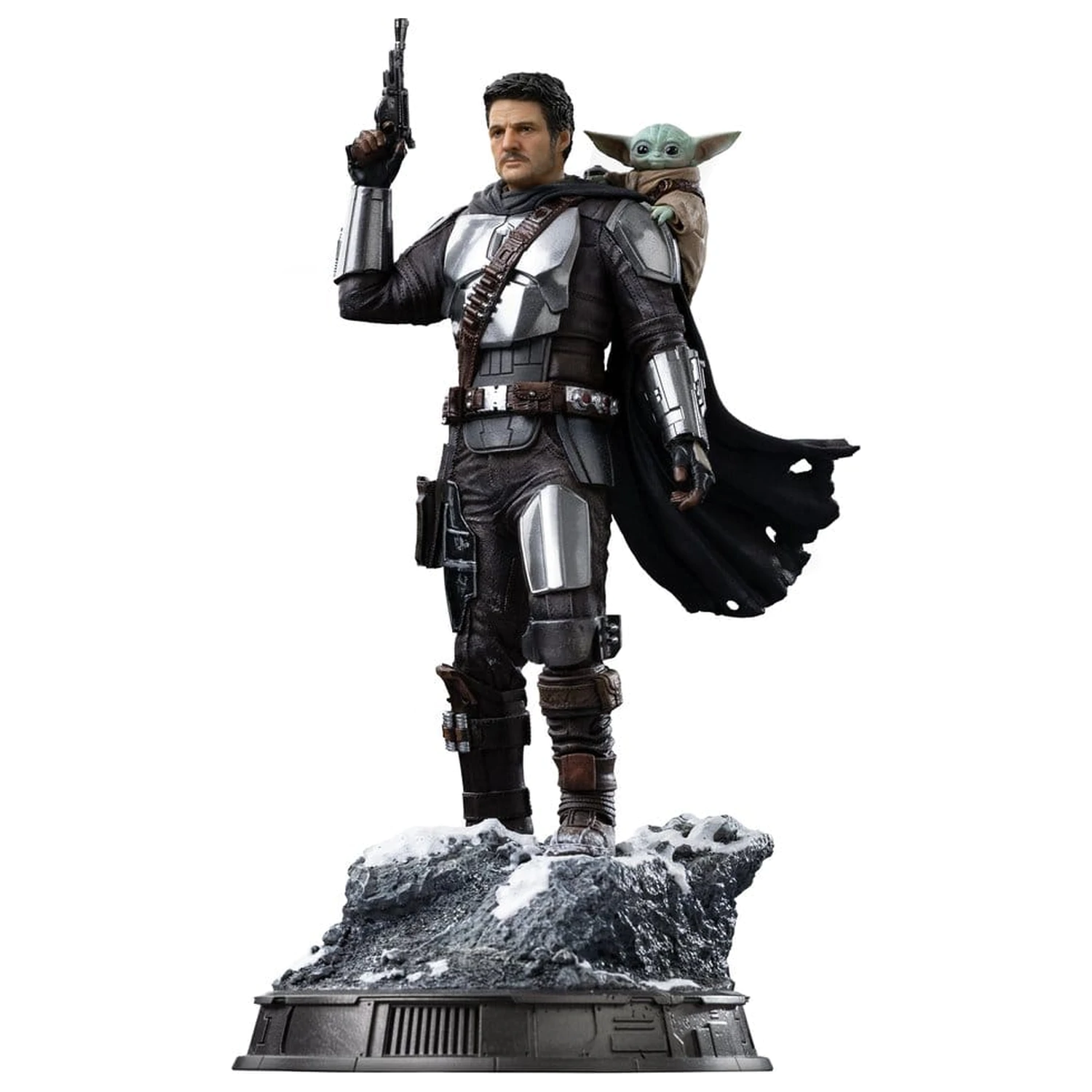 The Mandalorian & Grogu Art Scale statua 1/10 The Mandalorian and Grogu 25 cm fotografija proizvoda