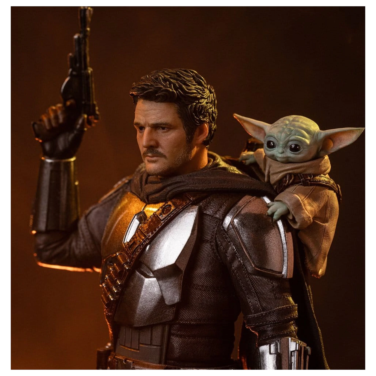 The Mandalorian & Grogu Art Scale statua 1/10 The Mandalorian and Grogu 25 cm fotografija proizvoda