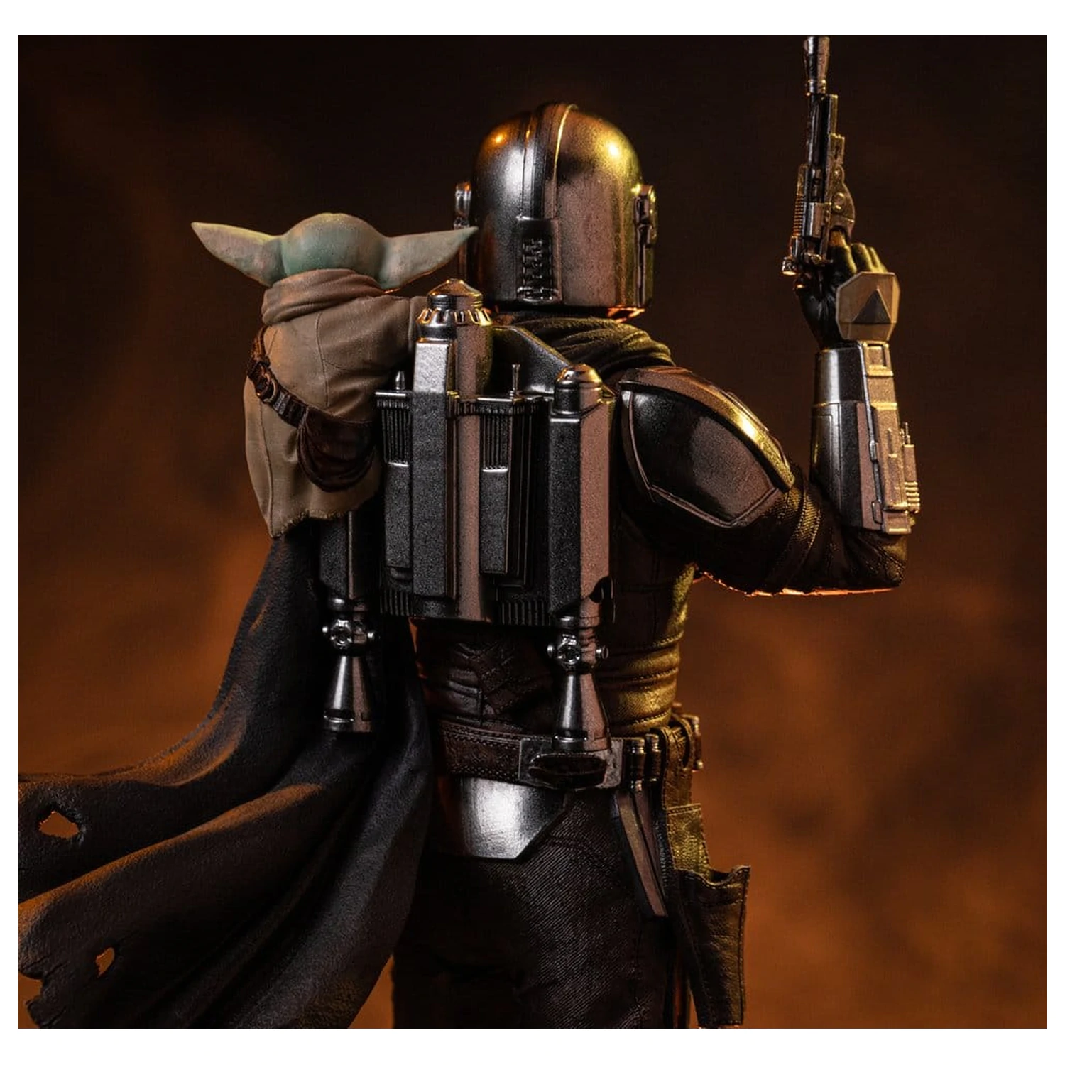 The Mandalorian & Grogu Art Scale statua 1/10 The Mandalorian and Grogu 25 cm fotografija proizvoda