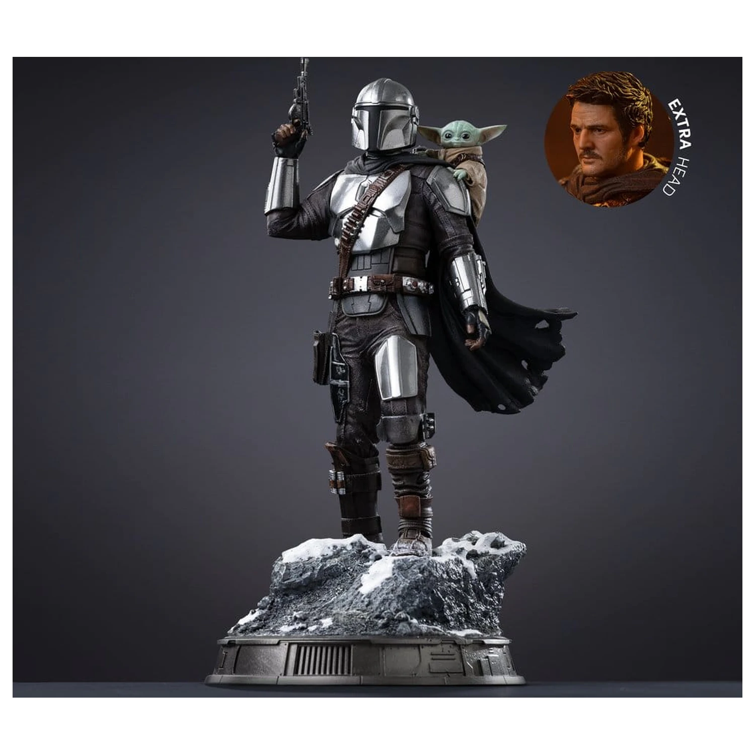 The Mandalorian & Grogu Art Scale statua 1/10 The Mandalorian and Grogu 25 cm fotografija proizvoda