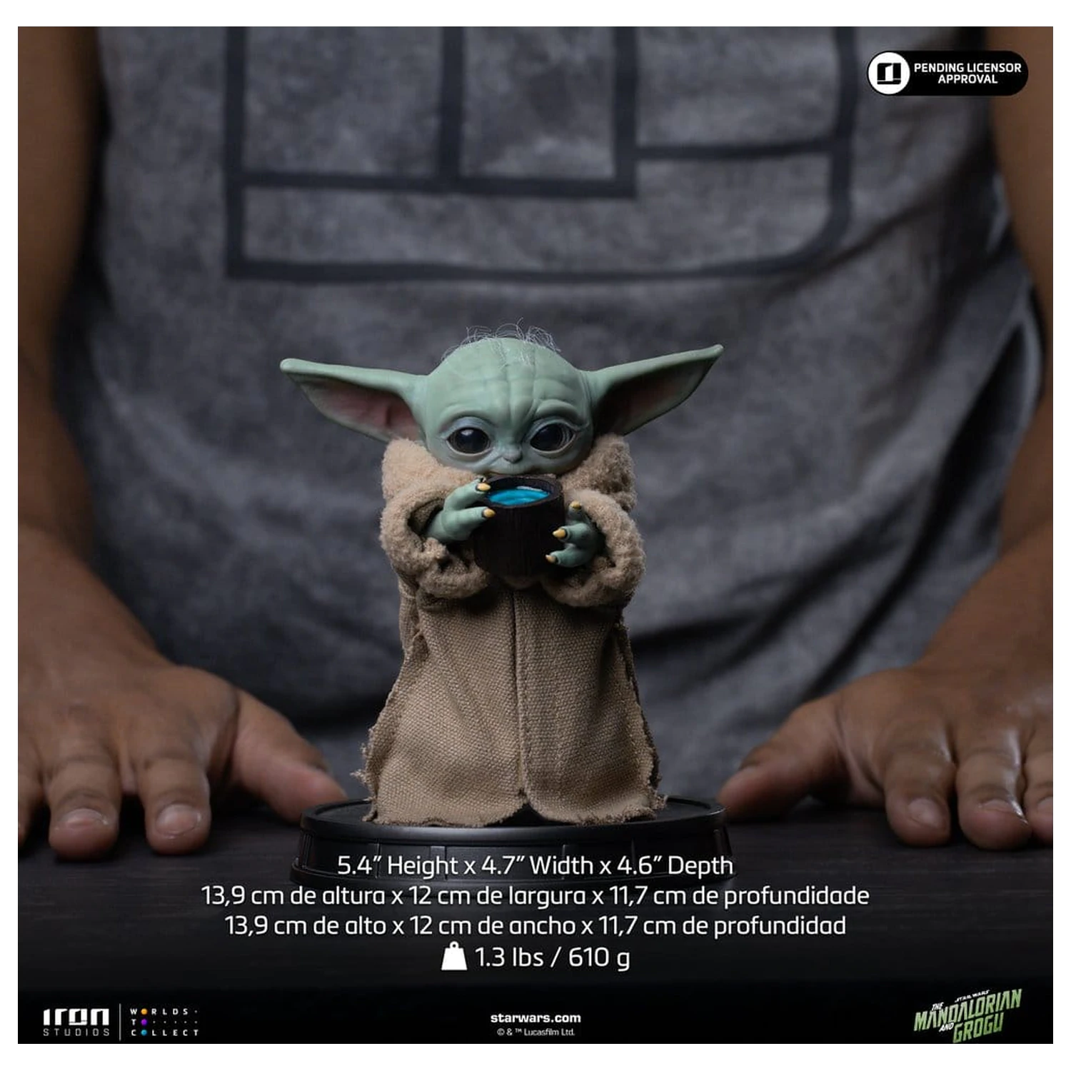 The Mandalorian & Grogu Grogu Collection Kip Grogu Always Hungry fotografija proizvoda