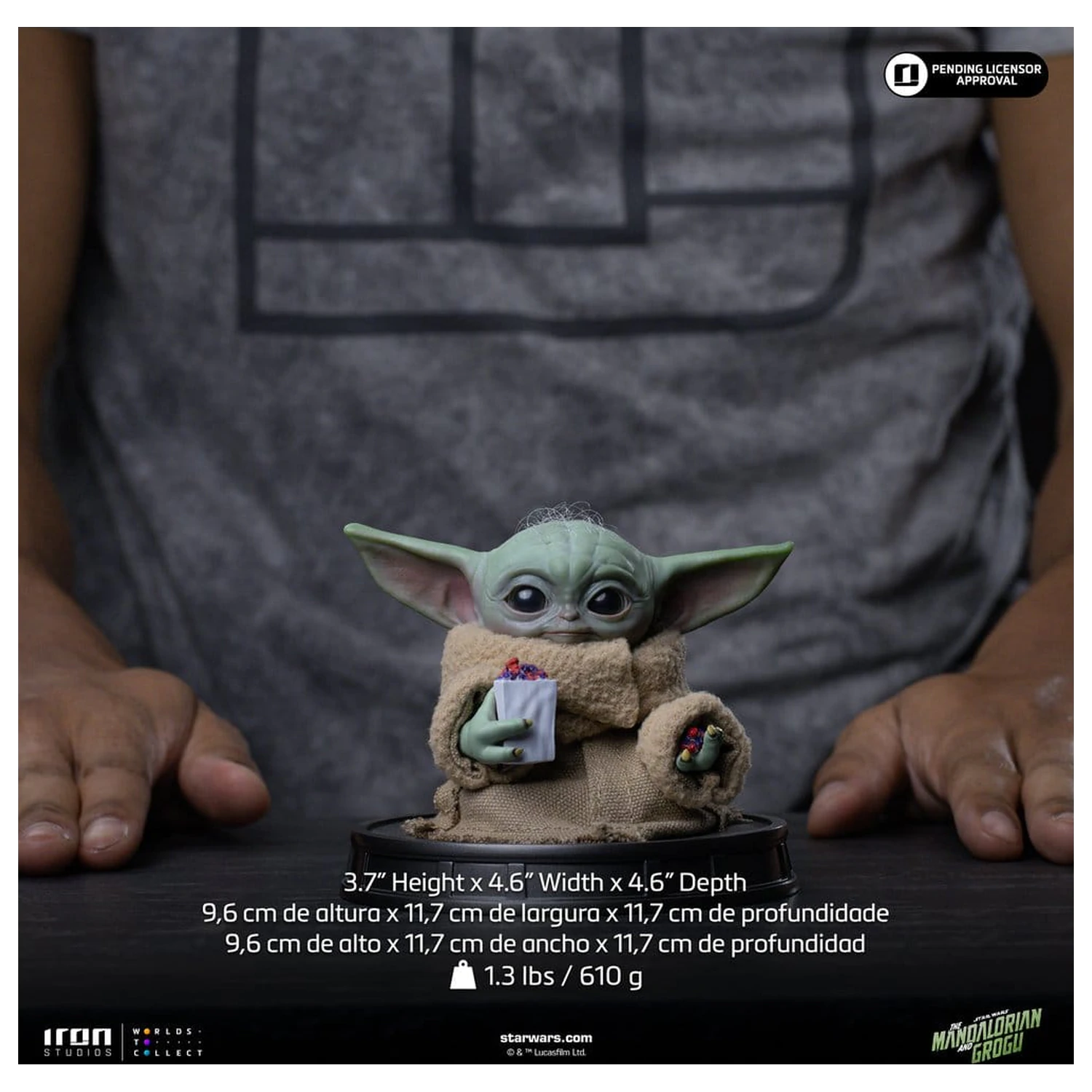 The Mandalorian & Grogu Grogu Collection Kip Grogu Popcorn Time fotografija proizvoda