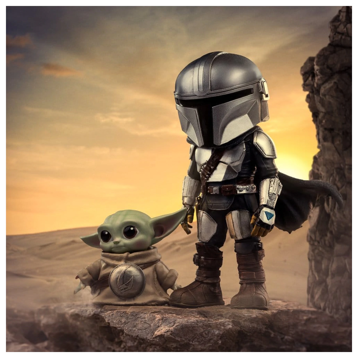 The Mandalorian & Grogu MiniCo figura The Mandalorian and Grogu fotografija proizvoda