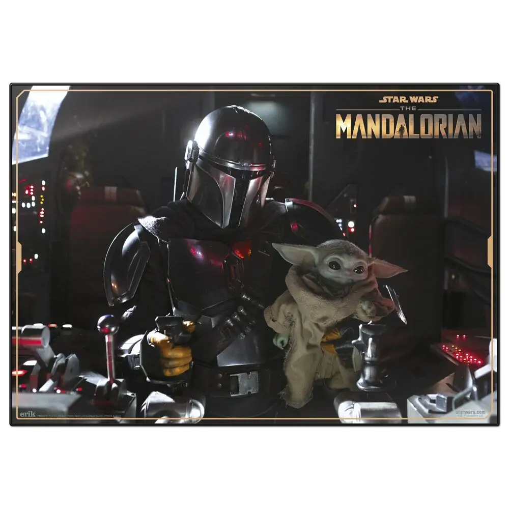 Star Wars Mandalorian podloga za stol fotografija proizvoda