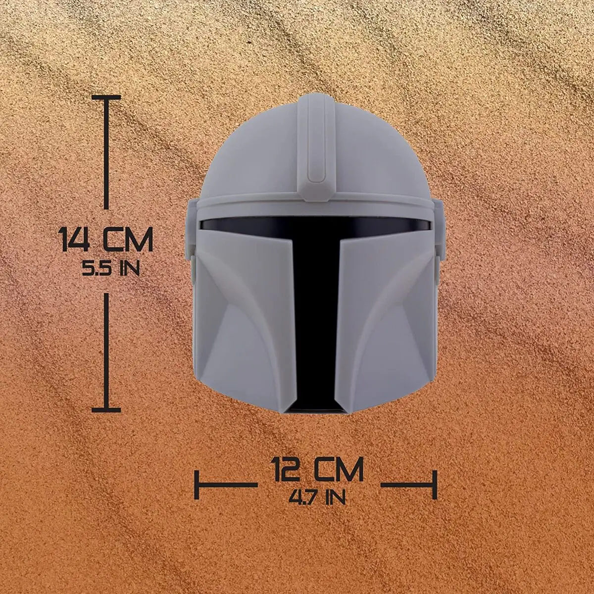 Star Wars: The Mandalorian Svjetlosna kaciga 14 cm fotografija proizvoda