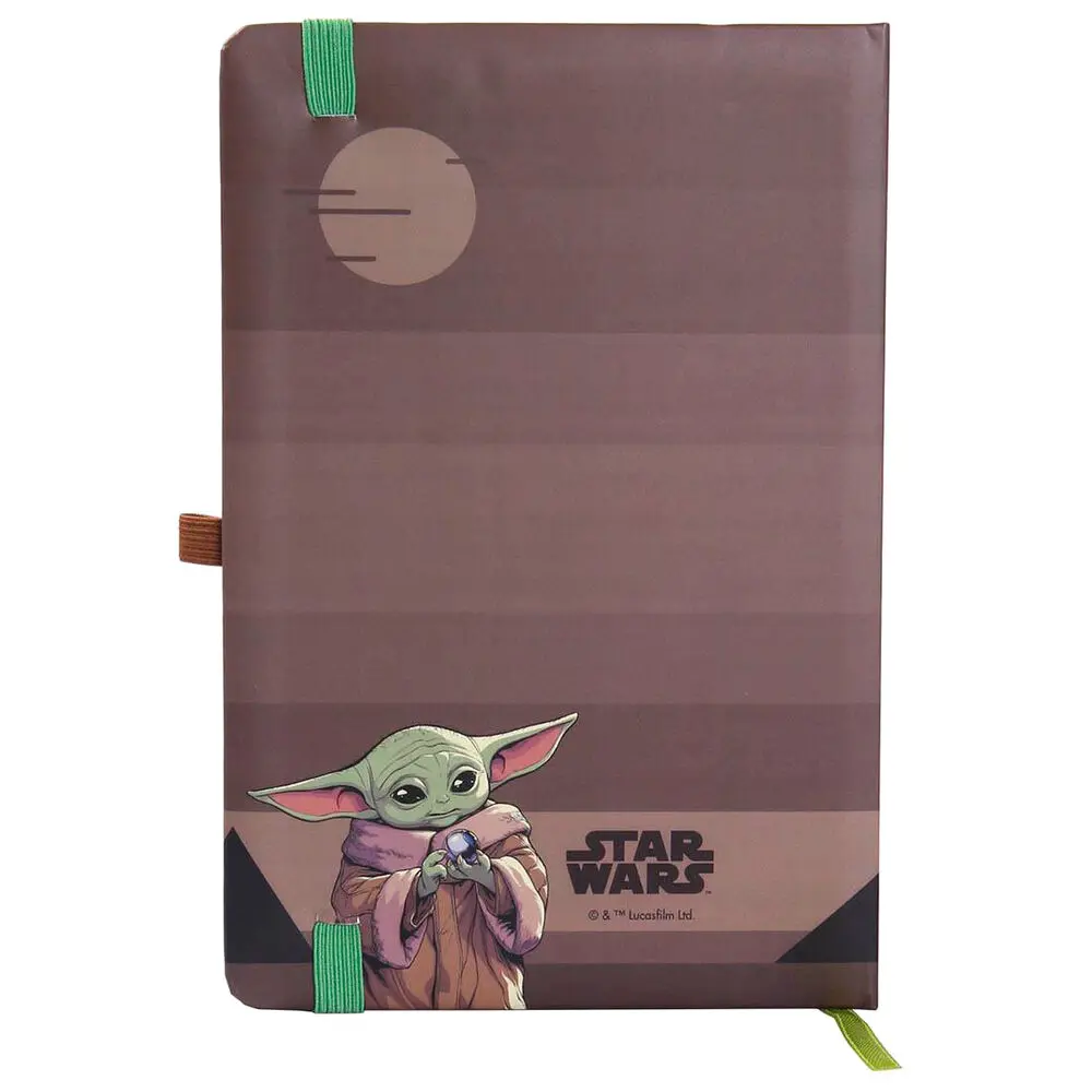 Star Wars: The Mandalorian Premium notes A5 The Mandalorian x Grogu fotografija proizvoda