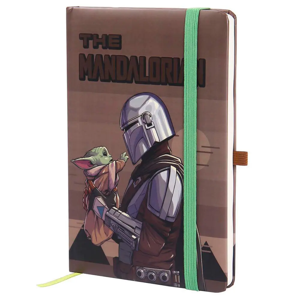 Star Wars: The Mandalorian Premium notes A5 The Mandalorian x Grogu fotografija proizvoda