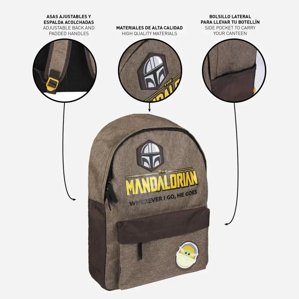 Star Wars The Mandalorian Ruksak Wherever I Go fotografija proizvoda