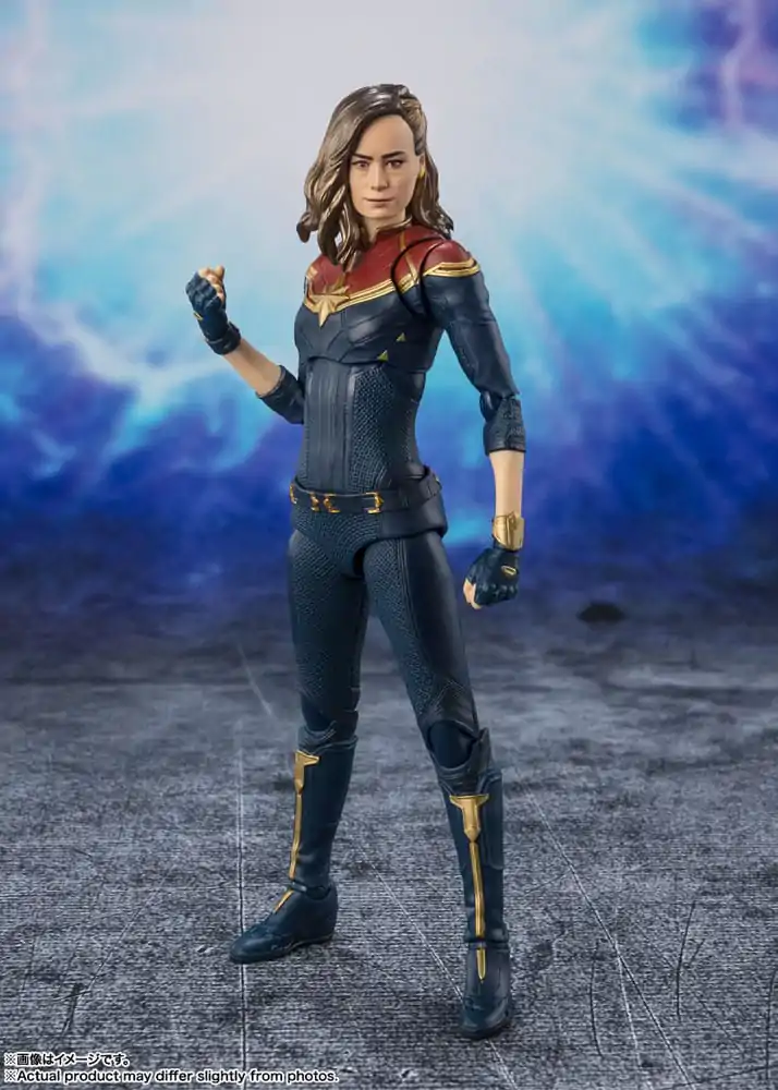 The Marvels S.H. Figuarts akcijska figura Captain Marvel 15 cm fotografija proizvoda