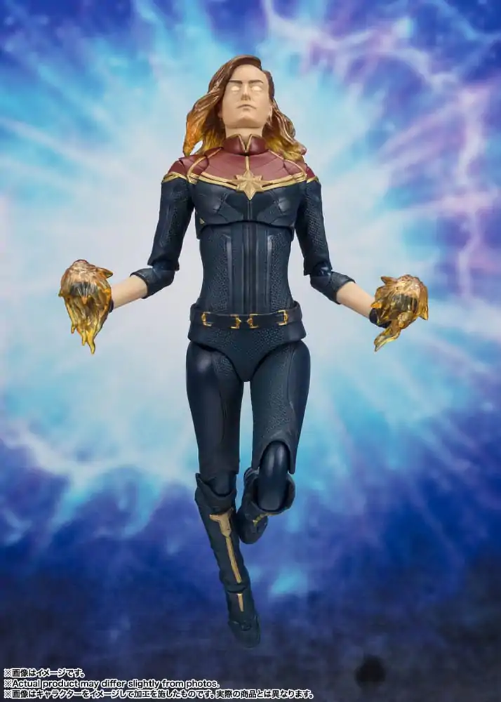 The Marvels S.H. Figuarts akcijska figura Captain Marvel 15 cm fotografija proizvoda