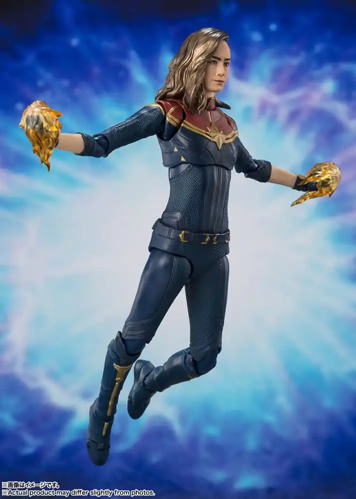The Marvels S.H. Figuarts akcijska figura Captain Marvel 15 cm fotografija proizvoda
