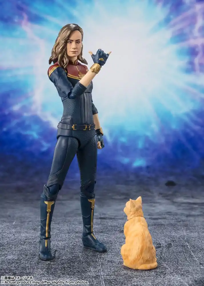 The Marvels S.H. Figuarts akcijska figura Captain Marvel 15 cm fotografija proizvoda