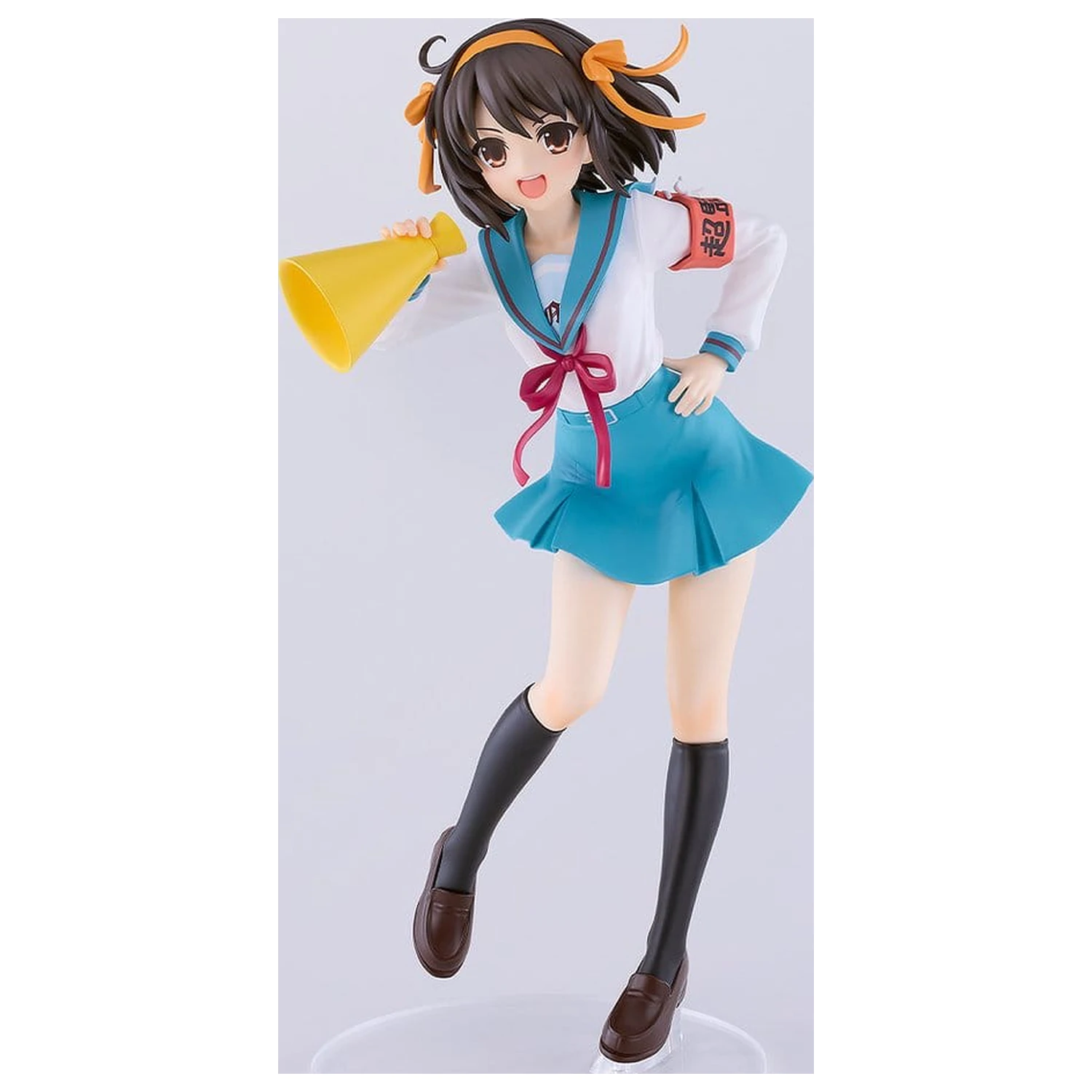 The Melancholy of Haruhi Suzumiya Pop Up Parade PVC figura Haruhi Suzumiya veličina L 22 cm fotografija proizvoda