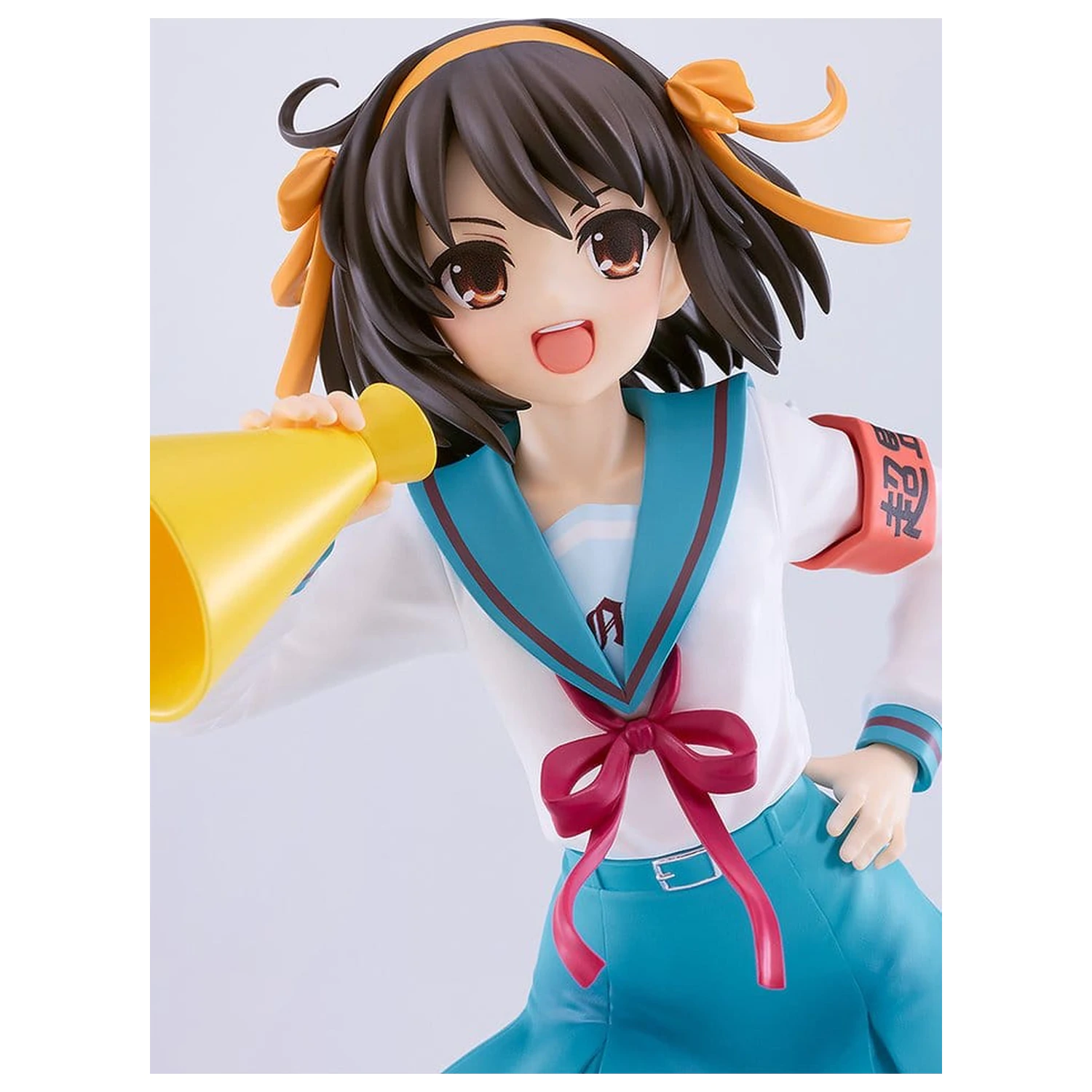 The Melancholy of Haruhi Suzumiya Pop Up Parade PVC figura Haruhi Suzumiya veličina L 22 cm fotografija proizvoda