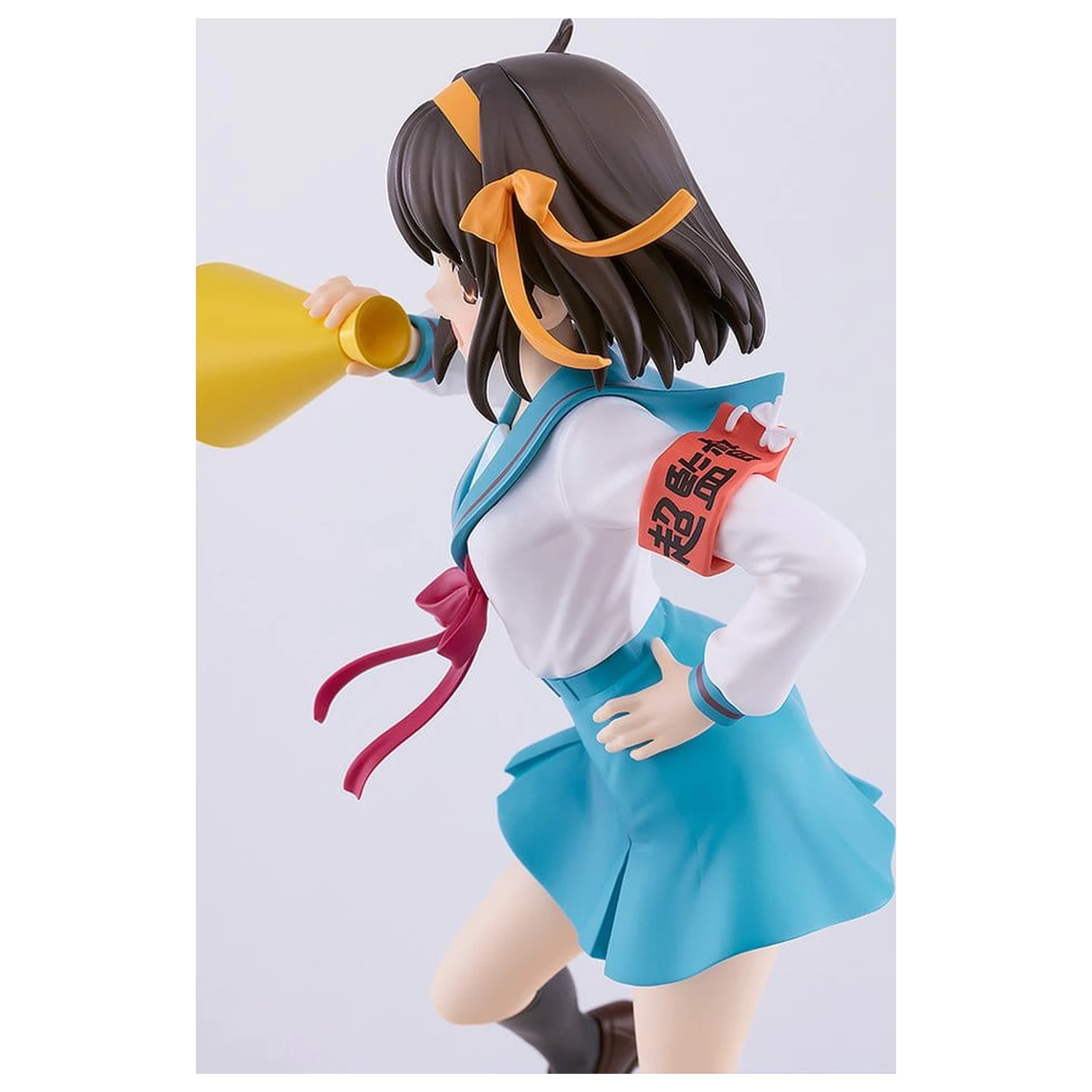 The Melancholy of Haruhi Suzumiya Pop Up Parade PVC figura Haruhi Suzumiya veličina L 22 cm fotografija proizvoda
