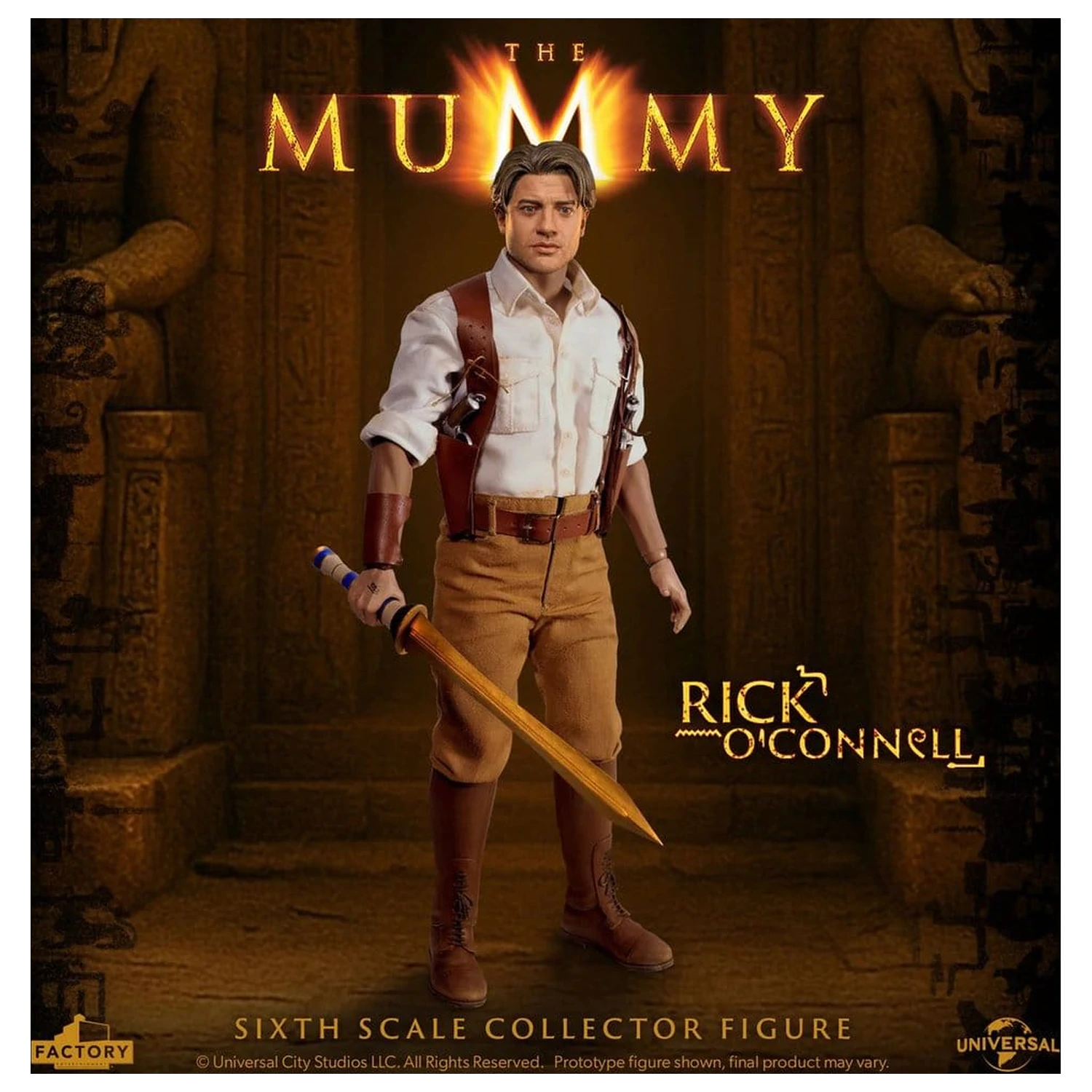 The Mummy Akcijska figura 1/6 Rick O’Connell 30 cm fotografija proizvoda