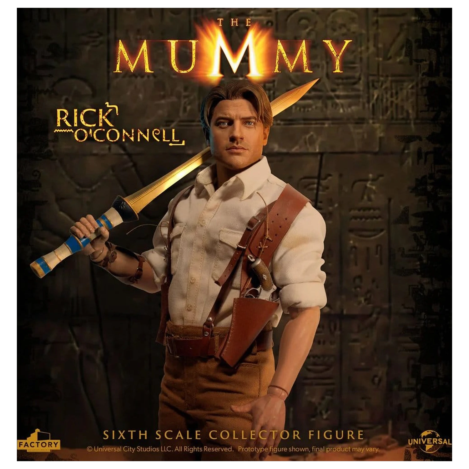 The Mummy Akcijska figura 1/6 Rick O’Connell 30 cm fotografija proizvoda