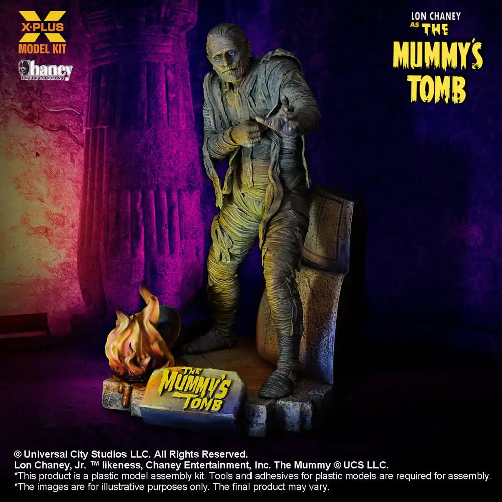 The Mummy´s Tomb Plastični Model Kit 1/8 Lon Chaney Jr. as Mummy 23 cm fotografija proizvoda