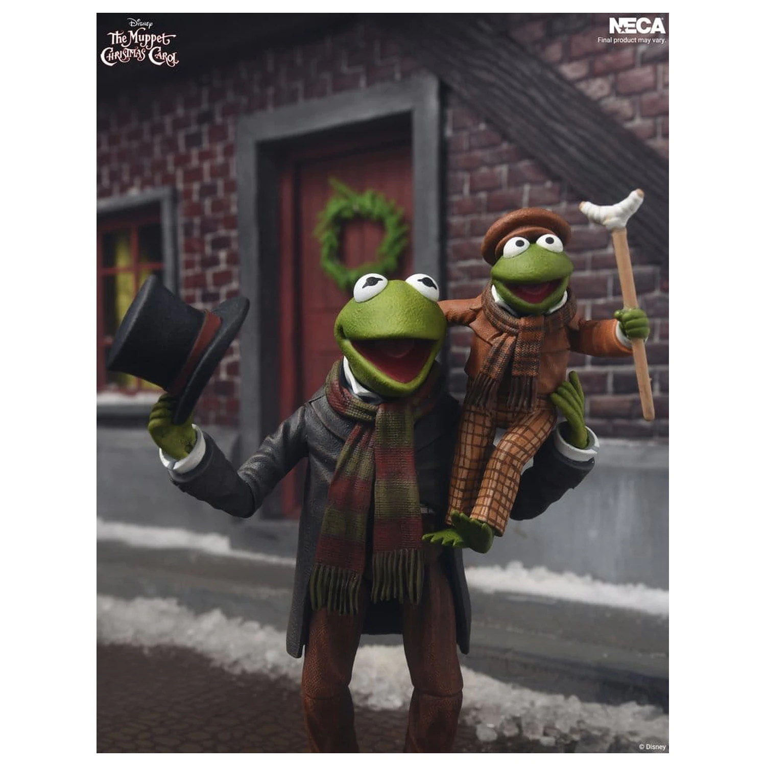 The Muppet Christmas Carol Ultimate Action Figures paket od 2 figure Kermit as Bob Cratchit & Robin as Tiny Tim 18 cm fotografija proizvoda