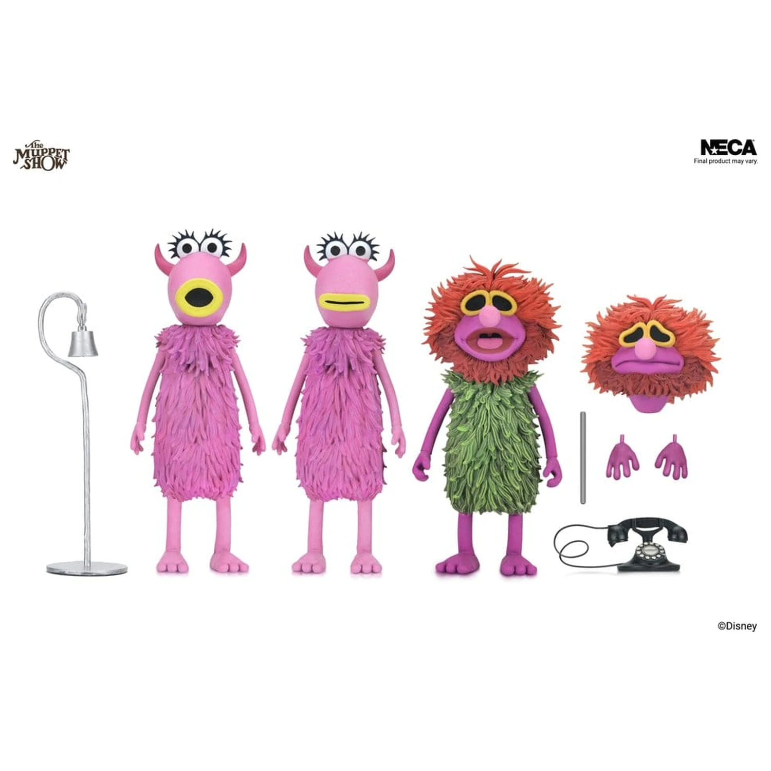 The Muppet Show Ultimate akcijske figure 3-paket Mahna Mahna and The Snowths 18 cm fotografija proizvoda
