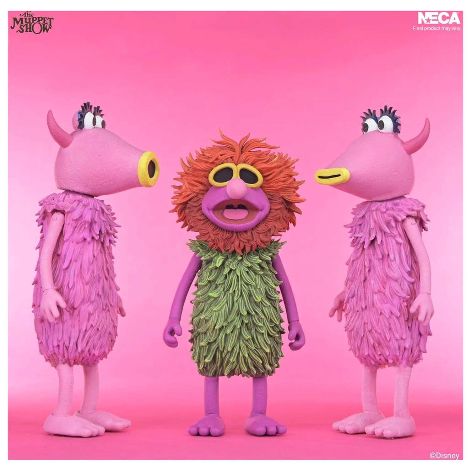 The Muppet Show Ultimate akcijske figure 3-paket Mahna Mahna and The Snowths 18 cm fotografija proizvoda