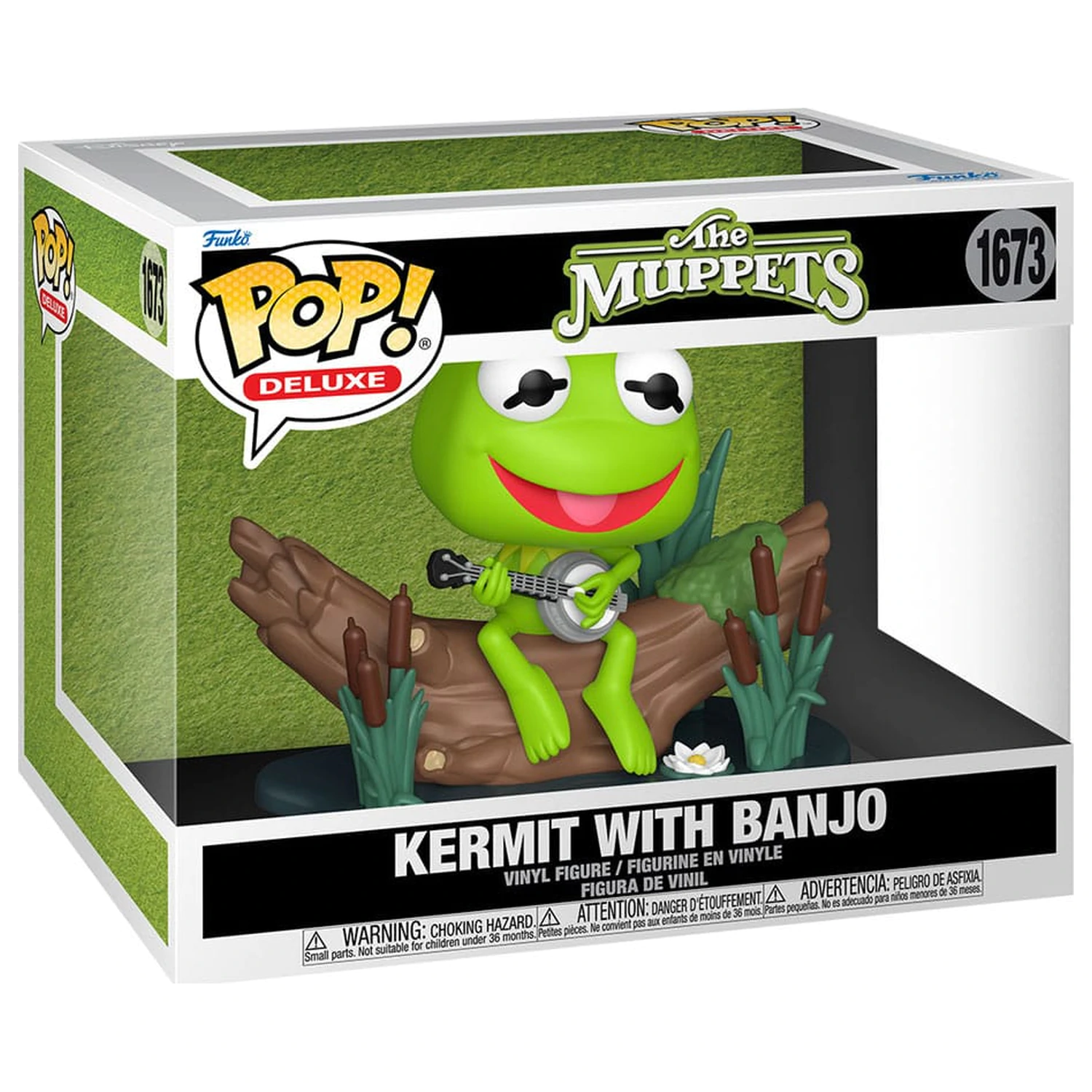 The Muppets Funko POP! Deluxe vinilna figura Kermit with Banjo 9 cm fotografija proizvoda