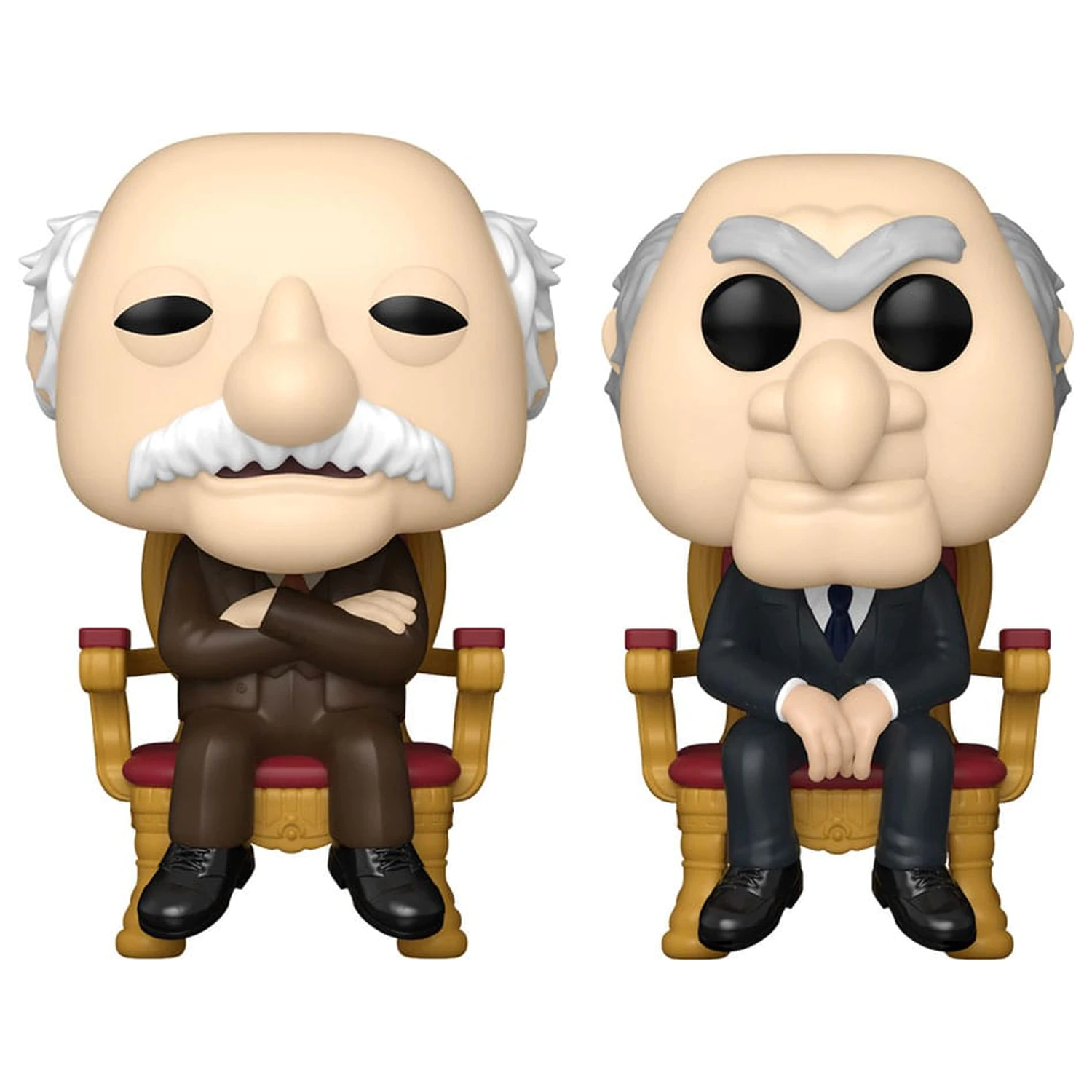 The Muppets Funko POP! Television Vinilne figure 2-paket Waldorf & Statler 9 cm fotografija proizvoda