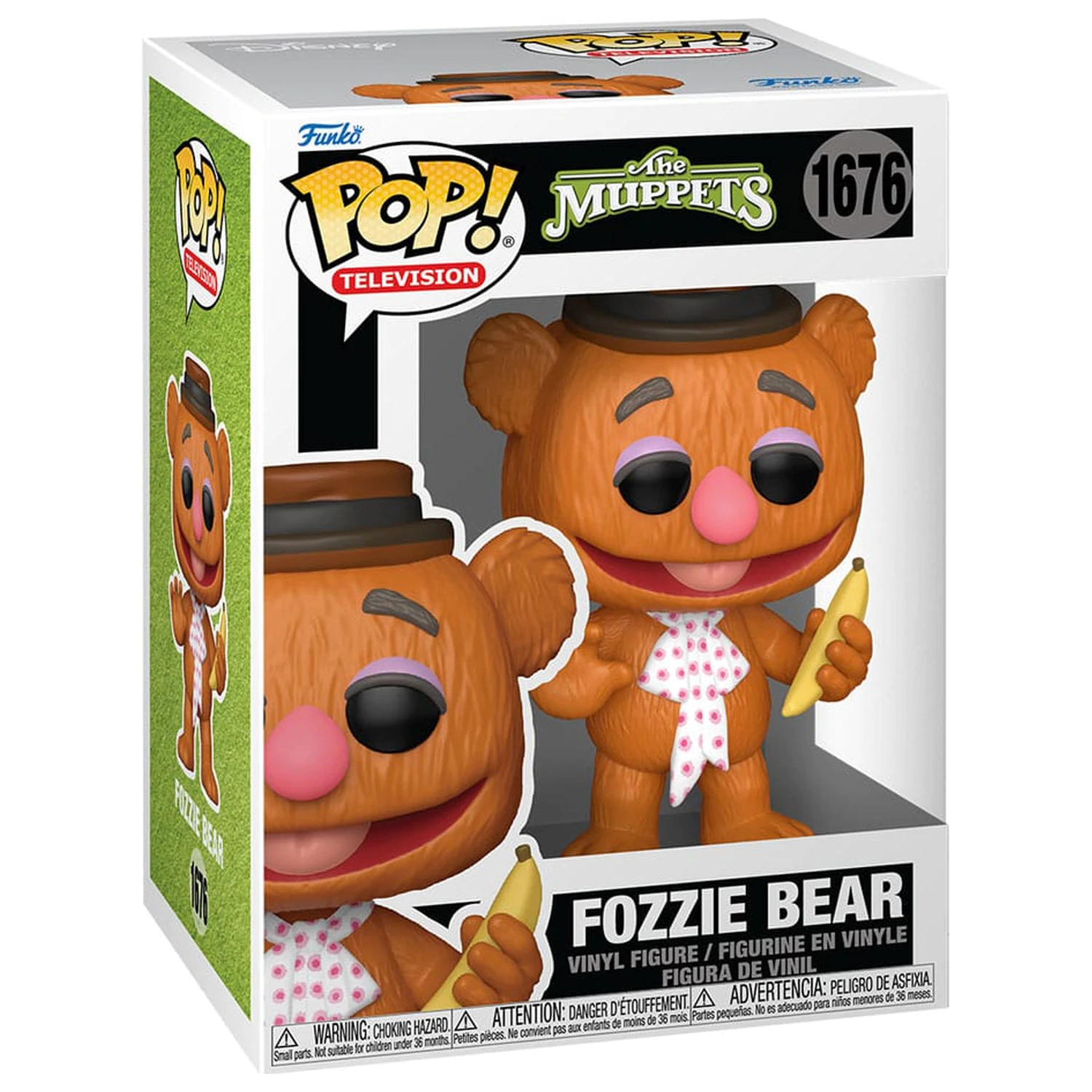 The Muppets Funko POP! Television Vinyl figura Fozzie Bear 9 cm fotografija proizvoda