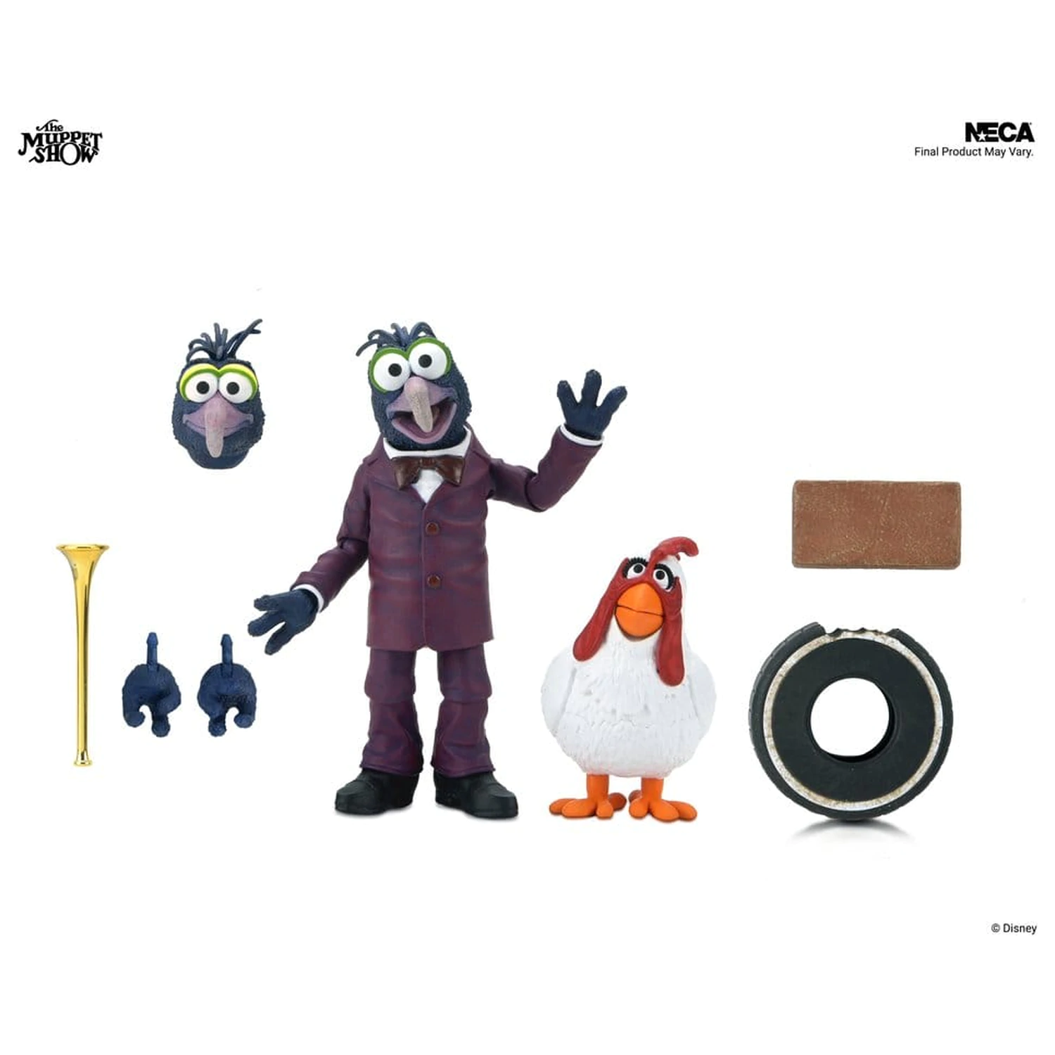 The Muppets Ultimate akcijska figura Gonzo with Camilla 18 cm fotografija proizvoda