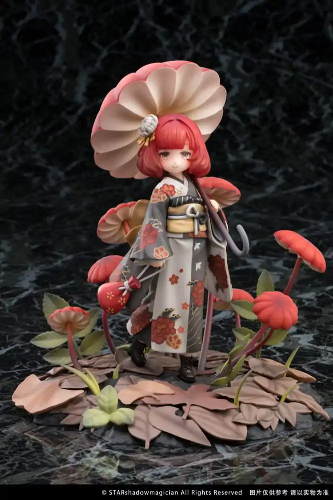 The Mushroom Girls PVC Kip 1/1 No.6 Marasmius Haematocephalus 23 cm fotografija proizvoda