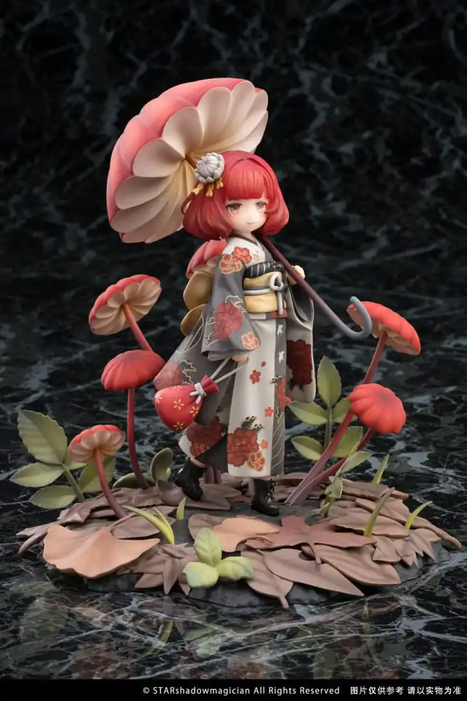 The Mushroom Girls PVC Kip 1/1 No.6 Marasmius Haematocephalus 23 cm fotografija proizvoda