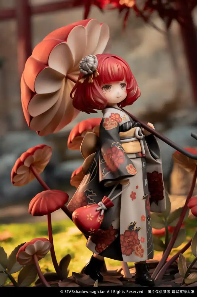 The Mushroom Girls PVC Kip 1/1 No.6 Marasmius Haematocephalus 23 cm fotografija proizvoda