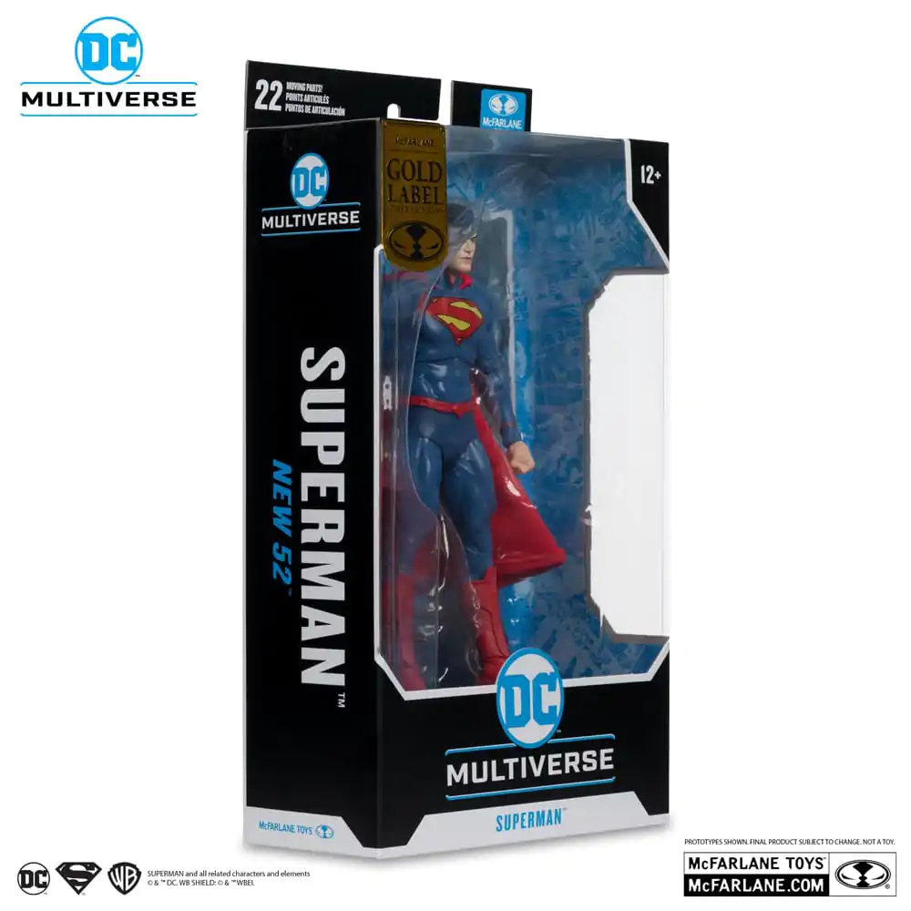 The New 52 DC Multiverse Akcijska figura Superman (Gold Label) 18 cm fotografija proizvoda