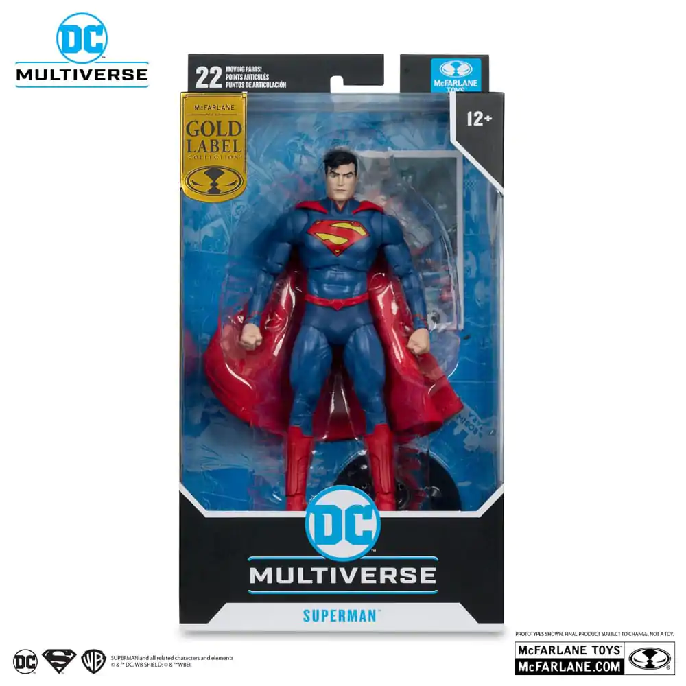 The New 52 DC Multiverse Akcijska figura Superman (Gold Label) 18 cm fotografija proizvoda