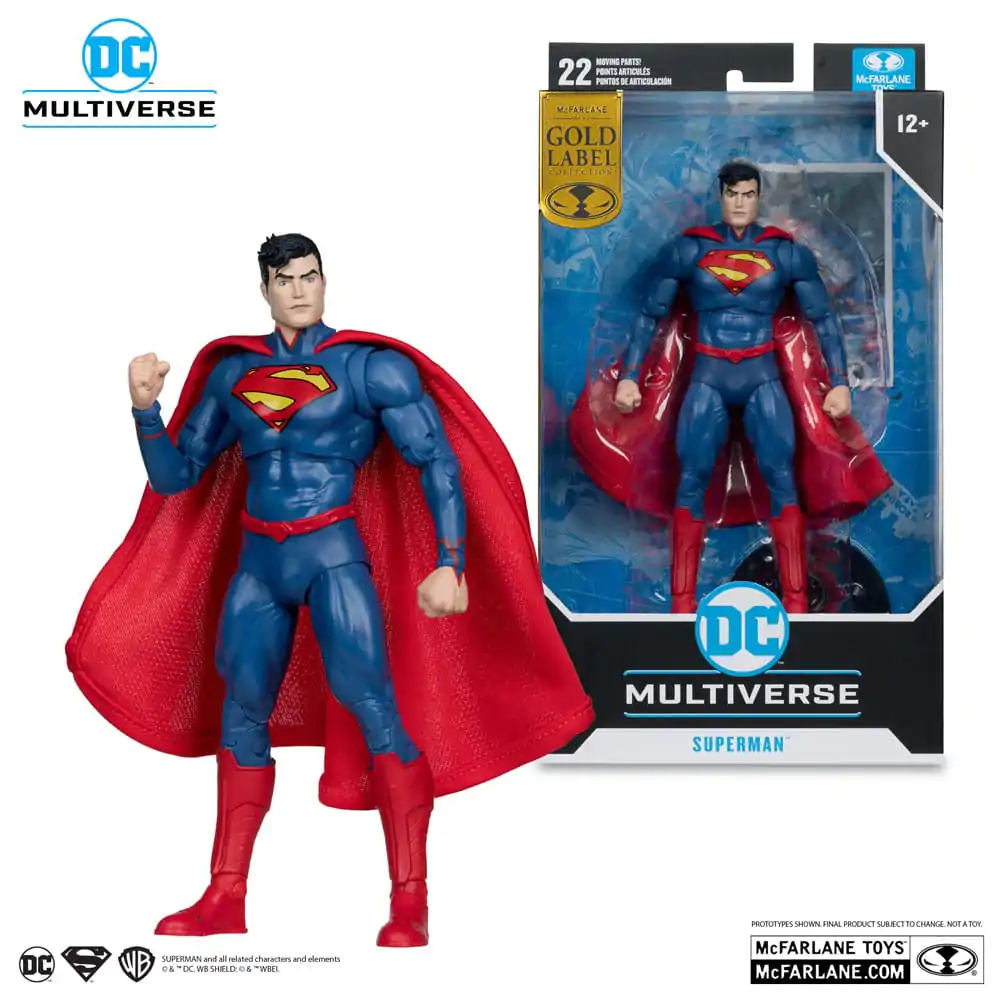 The New 52 DC Multiverse Akcijska figura Superman (Gold Label) 18 cm fotografija proizvoda