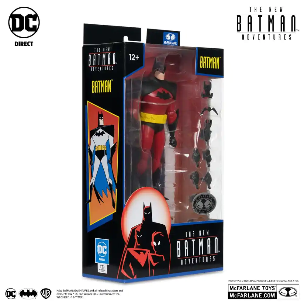 The New Batman Adventure DC Multiverse akcijska figura Batman (Silver) Platinum Edition 18 cm fotografija proizvoda