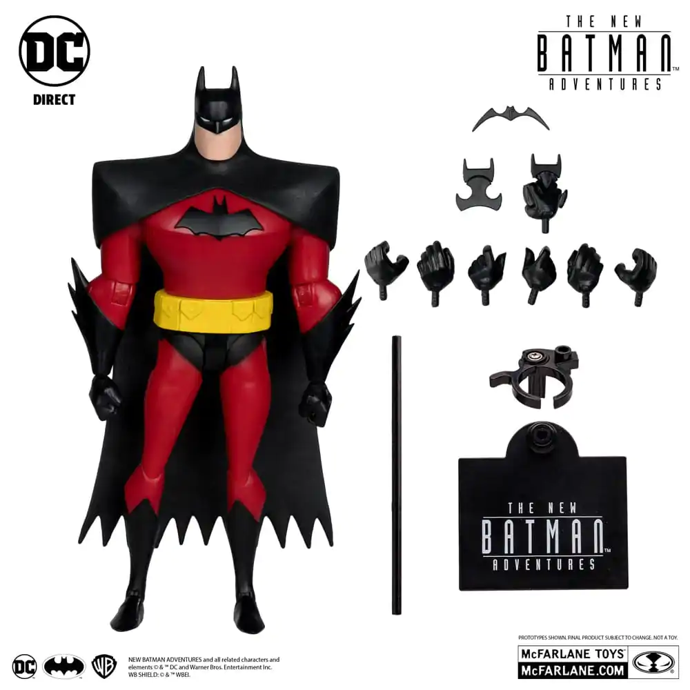 The New Batman Adventure DC Multiverse akcijska figura Batman (Silver) Platinum Edition 18 cm fotografija proizvoda
