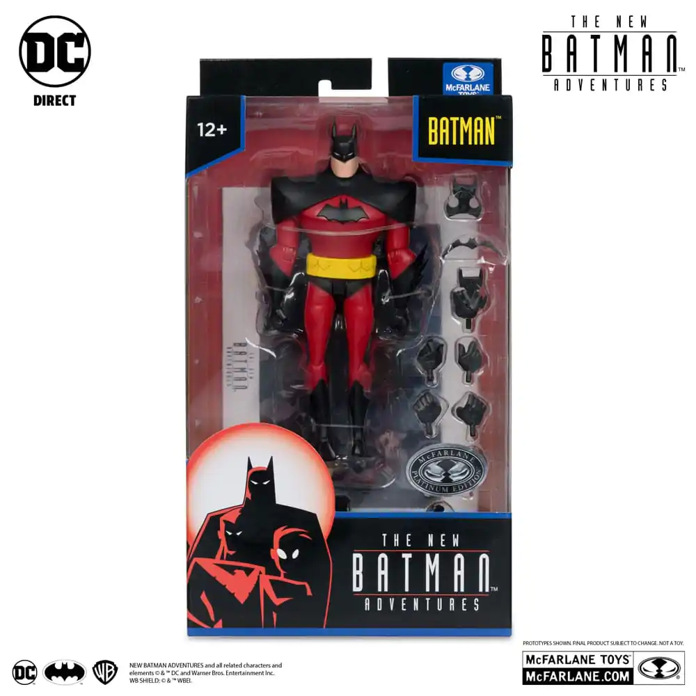 The New Batman Adventure DC Multiverse akcijska figura Batman (Silver) Platinum Edition 18 cm fotografija proizvoda