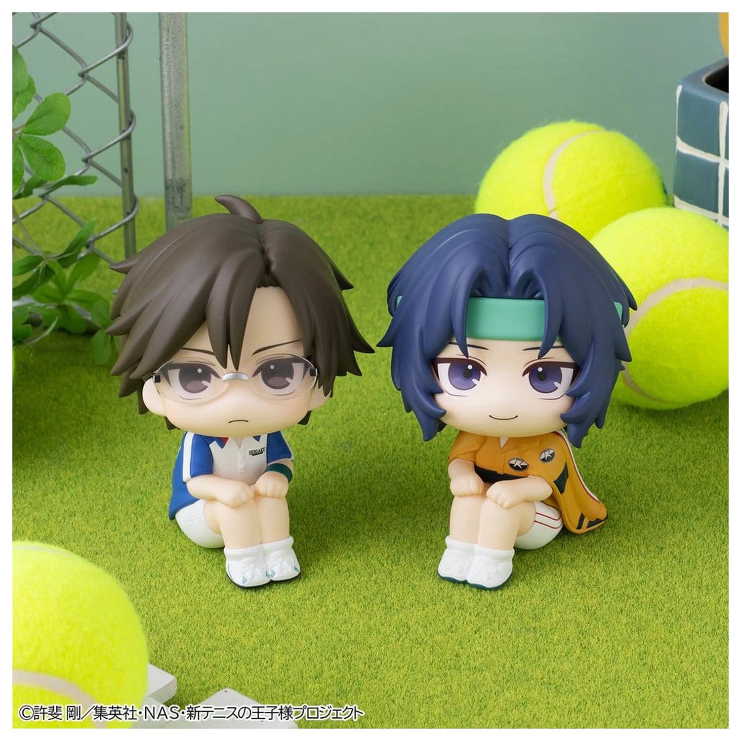 The New Prince of Tennis Look Up PVC figure 2-pakiranje Kunimitsu Tezuka & Seiichi Yukimura 11 cm (s poklonom) fotografija proizvoda