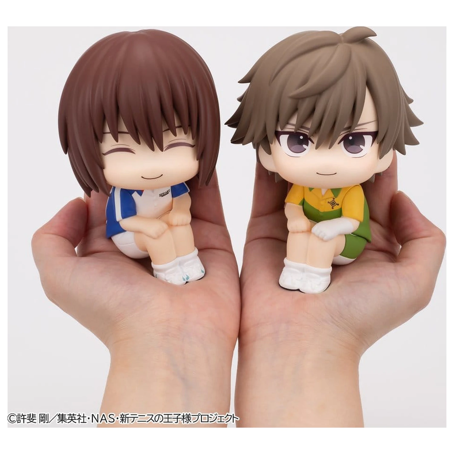 The New Prince of Tennis Look Up PVC figure, pakiranje od 2 komada, Shusuke Fuji i Kuranosuke Shiraishi, 11 cm (s poklonom) fotografija proizvoda