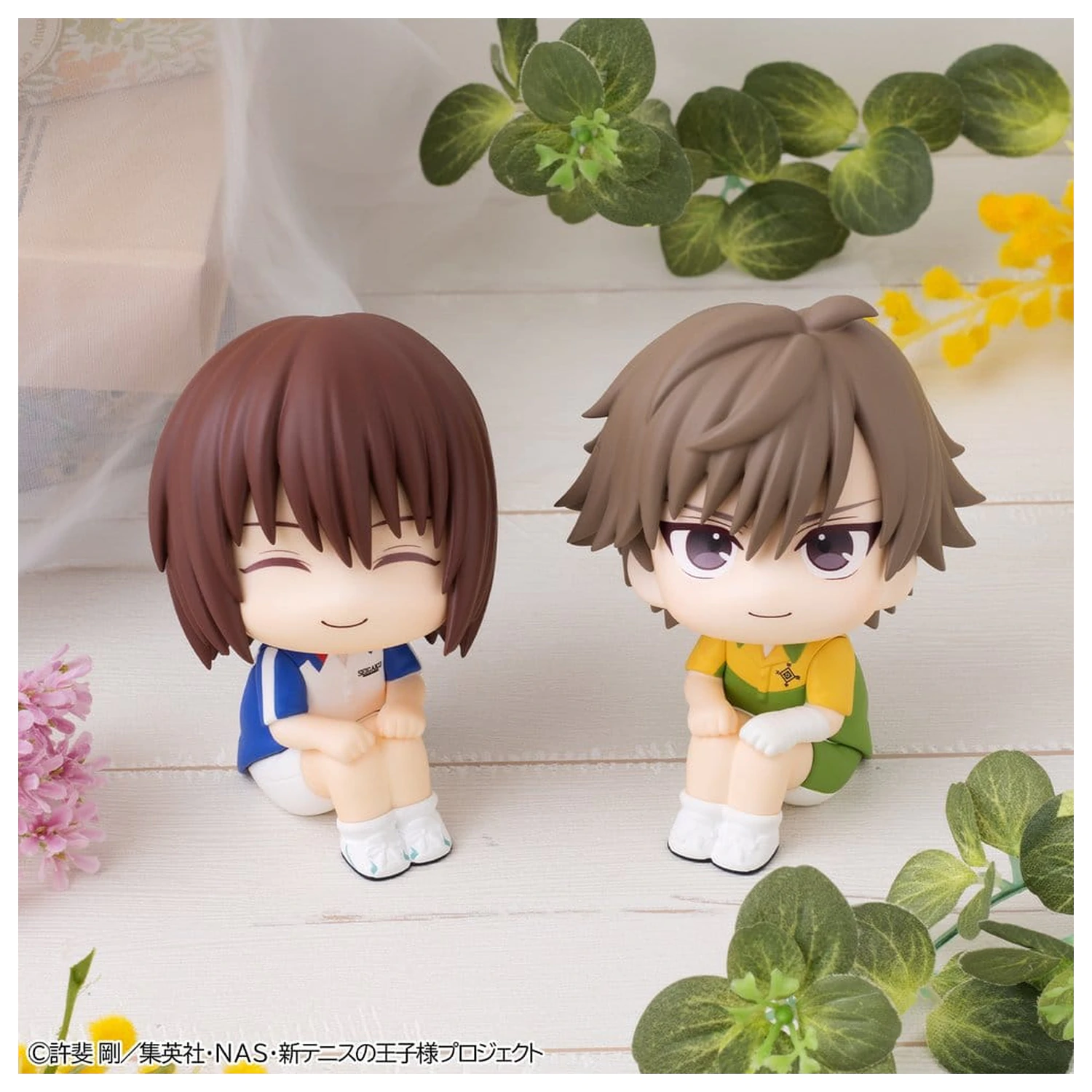 The New Prince of Tennis Look Up PVC figure, pakiranje od 2 komada, Shusuke Fuji i Kuranosuke Shiraishi, 11 cm (s poklonom) fotografija proizvoda