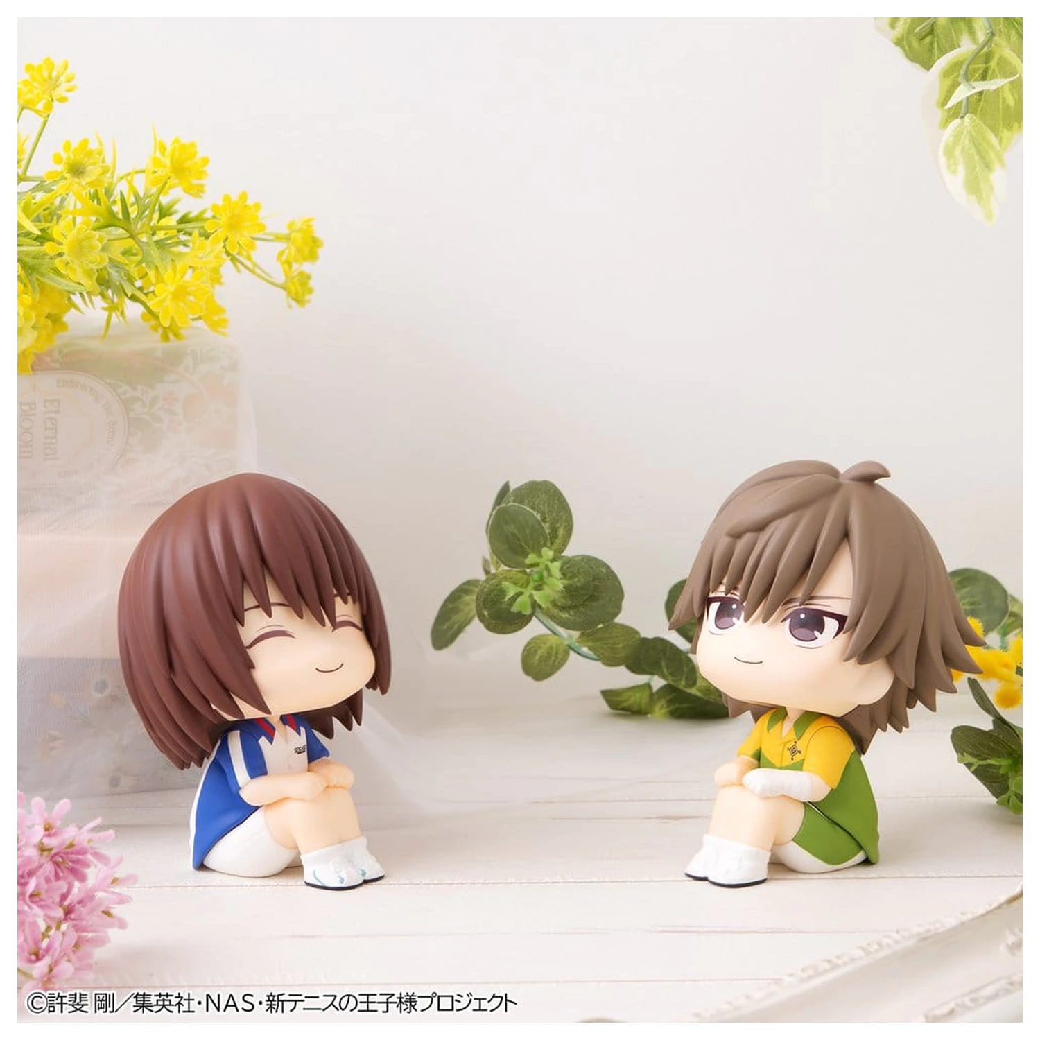 The New Prince of Tennis Look Up PVC figure, pakiranje od 2 komada, Shusuke Fuji i Kuranosuke Shiraishi, 11 cm (s poklonom) fotografija proizvoda