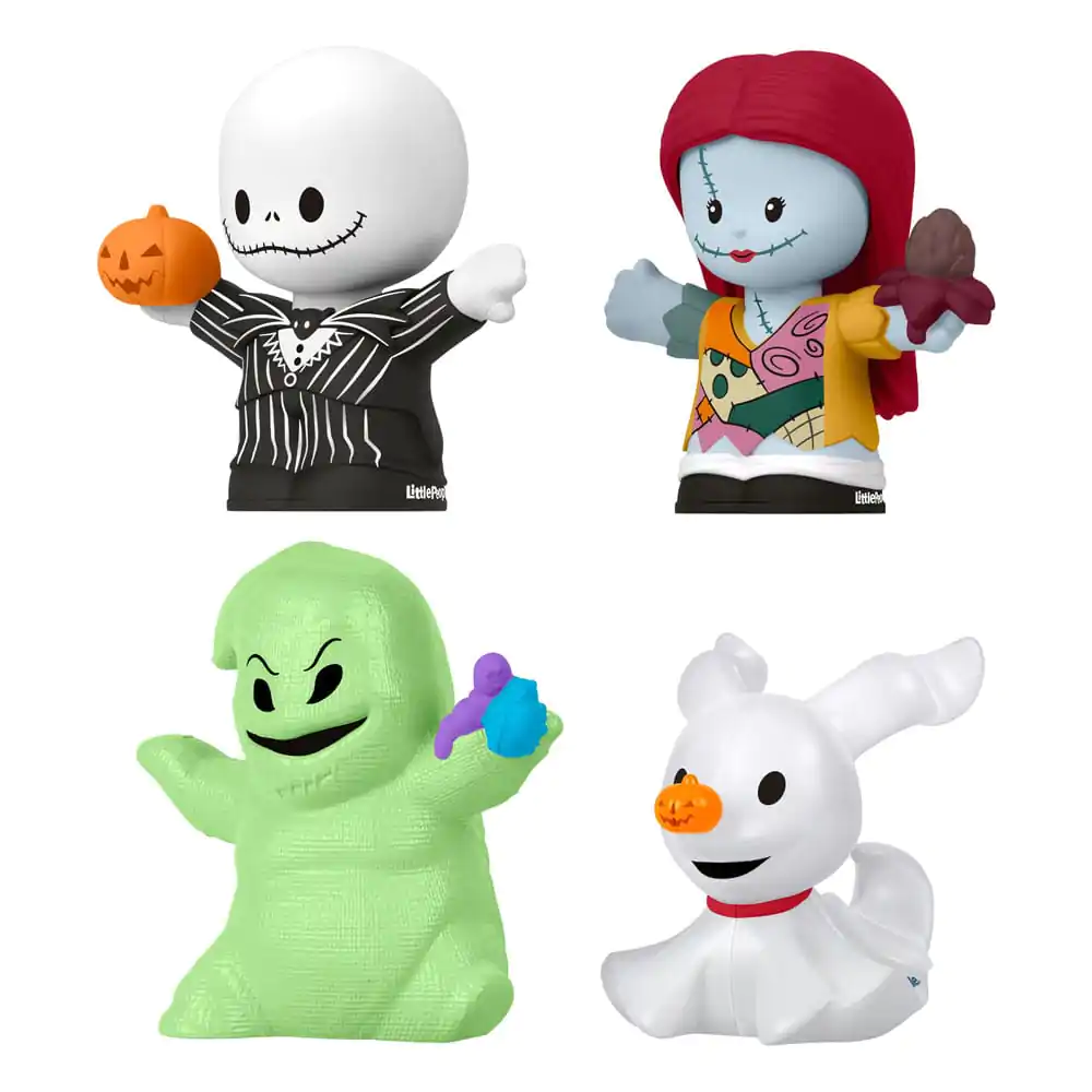 The Nightmare Before Christmas Fisher-Price Little People Collector Mini Figure set od 4 komada 7 cm fotografija proizvoda